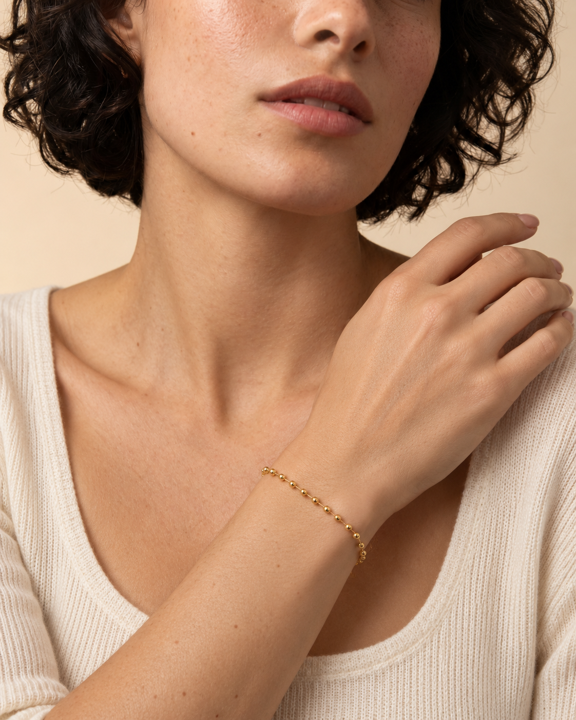 Beaded Chain Bracelet