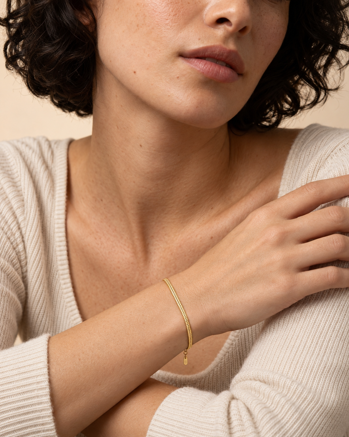 Herringbone Chain Bracelet