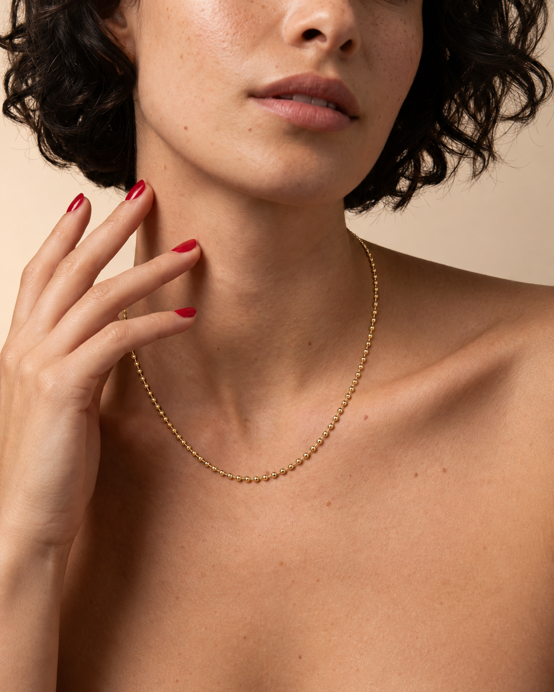 Beaded Chain Necklace
