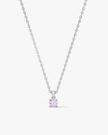 Prong Set Round Cut Solitaire Pendant (0.50 CT)