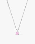 Prong Set Round Cut Solitaire Pendant (1.00 CT)