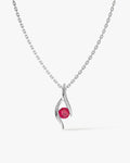 Single Stone Birthstone Pendant Necklace