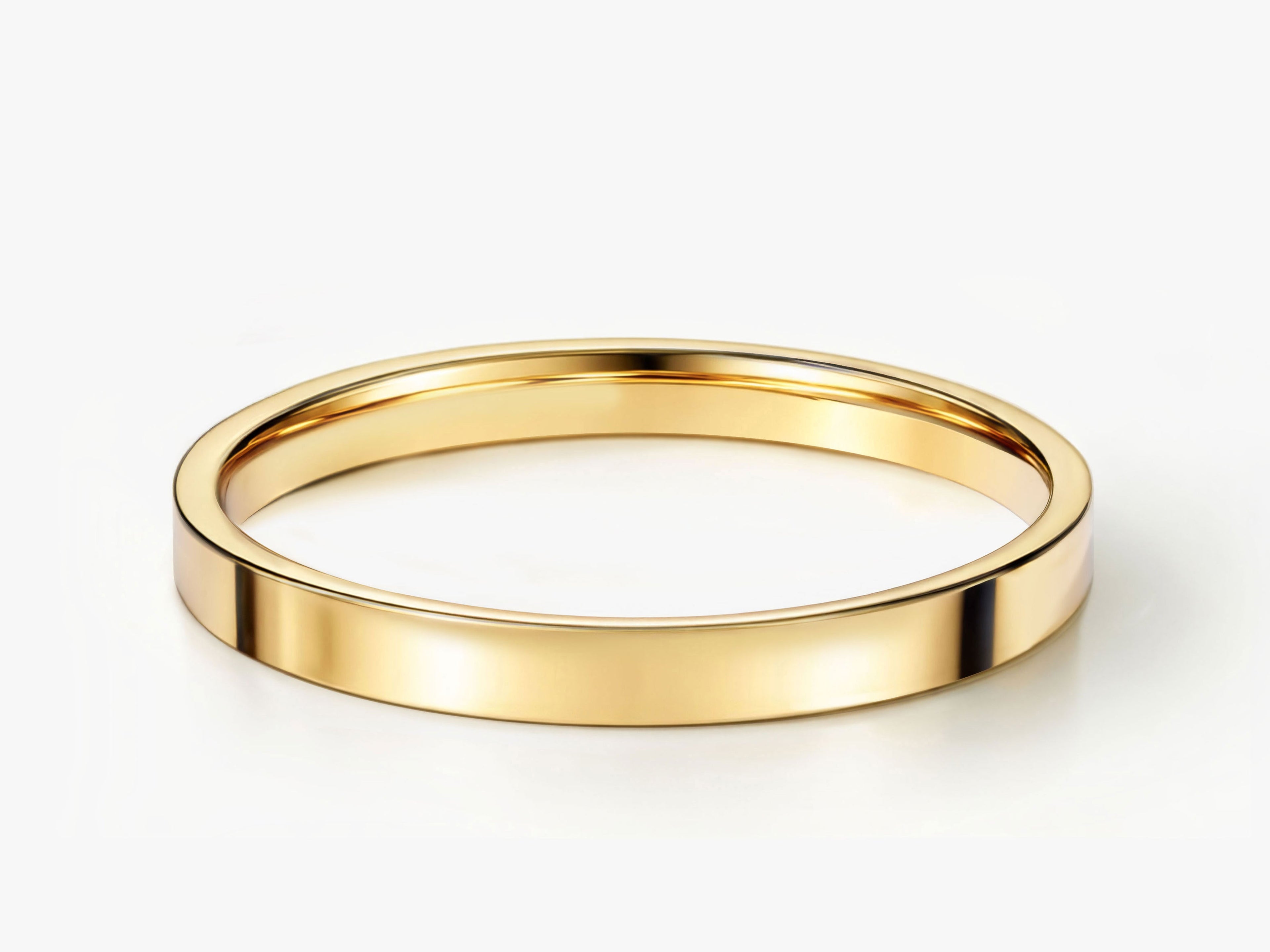 2mm Classic Flat Wedding Band