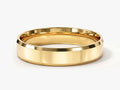 4mm Beveled Edge Wedding Band