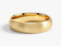 5mm Classic Dome Wedding Band - Matte Brushed
