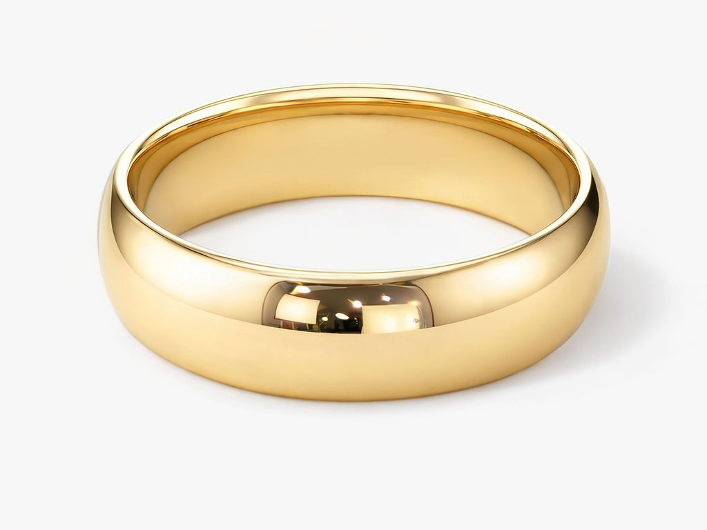 6mm Classic Dome Wedding Band