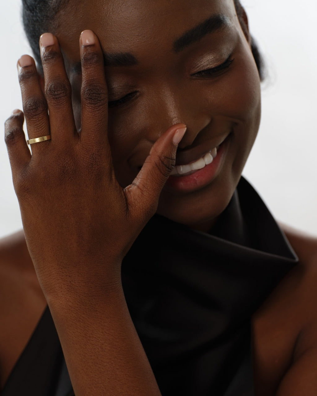 4mm Classic Flat Wedding Band - Matte Brushed