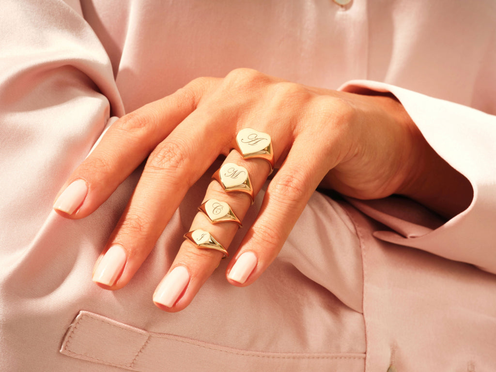 Heart Signet Ring