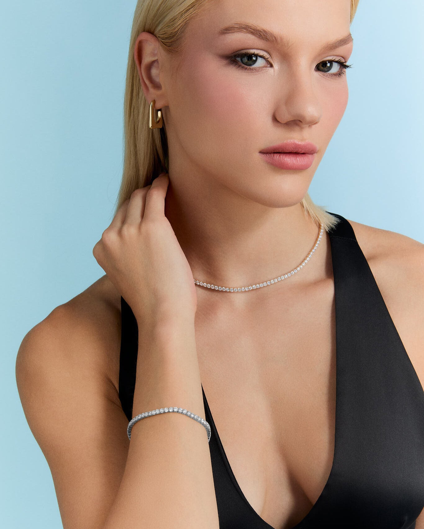 3mm Cubic Zirconia Tennis Bracelet Classic Elegance - 925k Sterling Silver