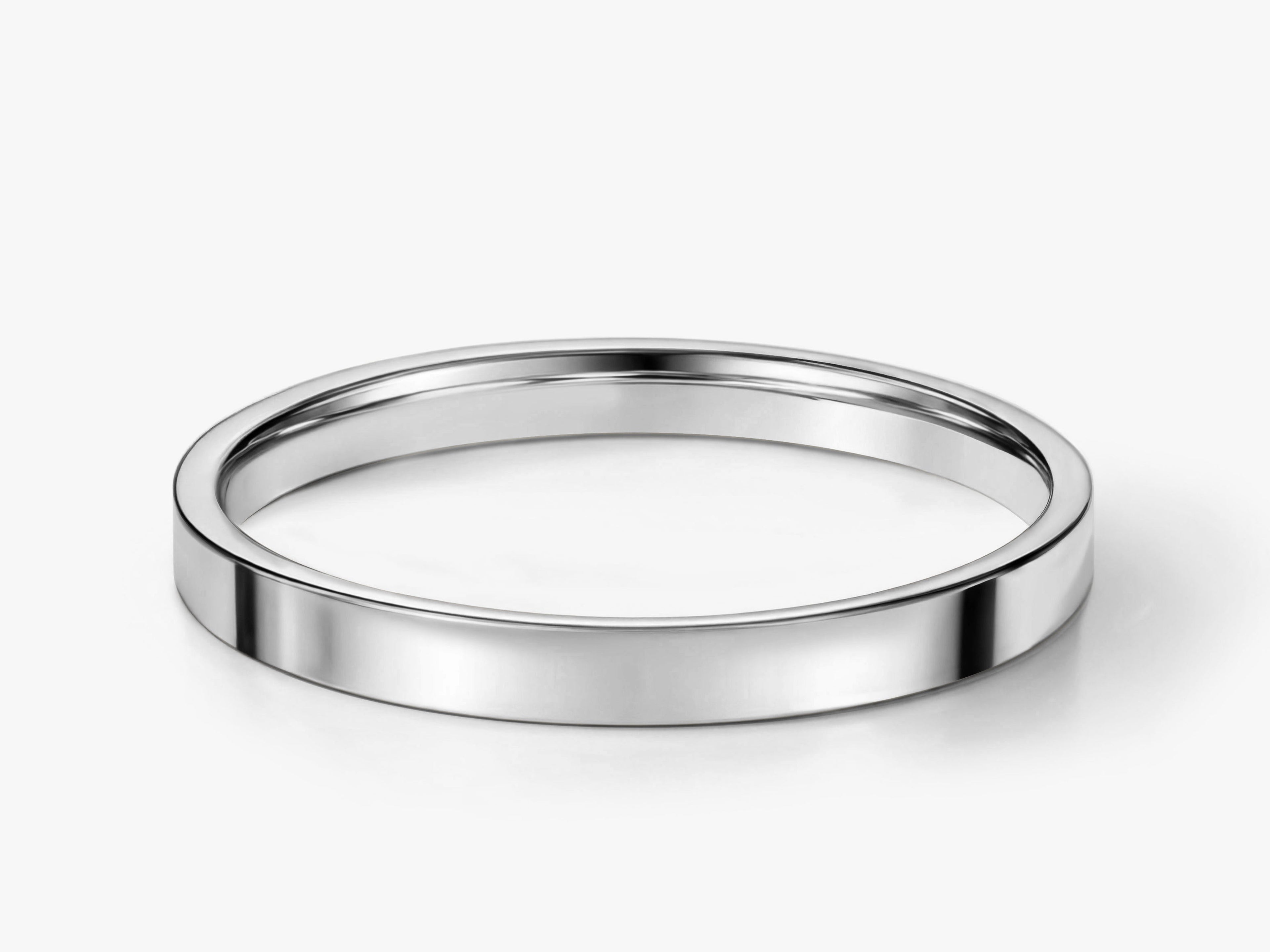 2mm Classic Flat Wedding Band