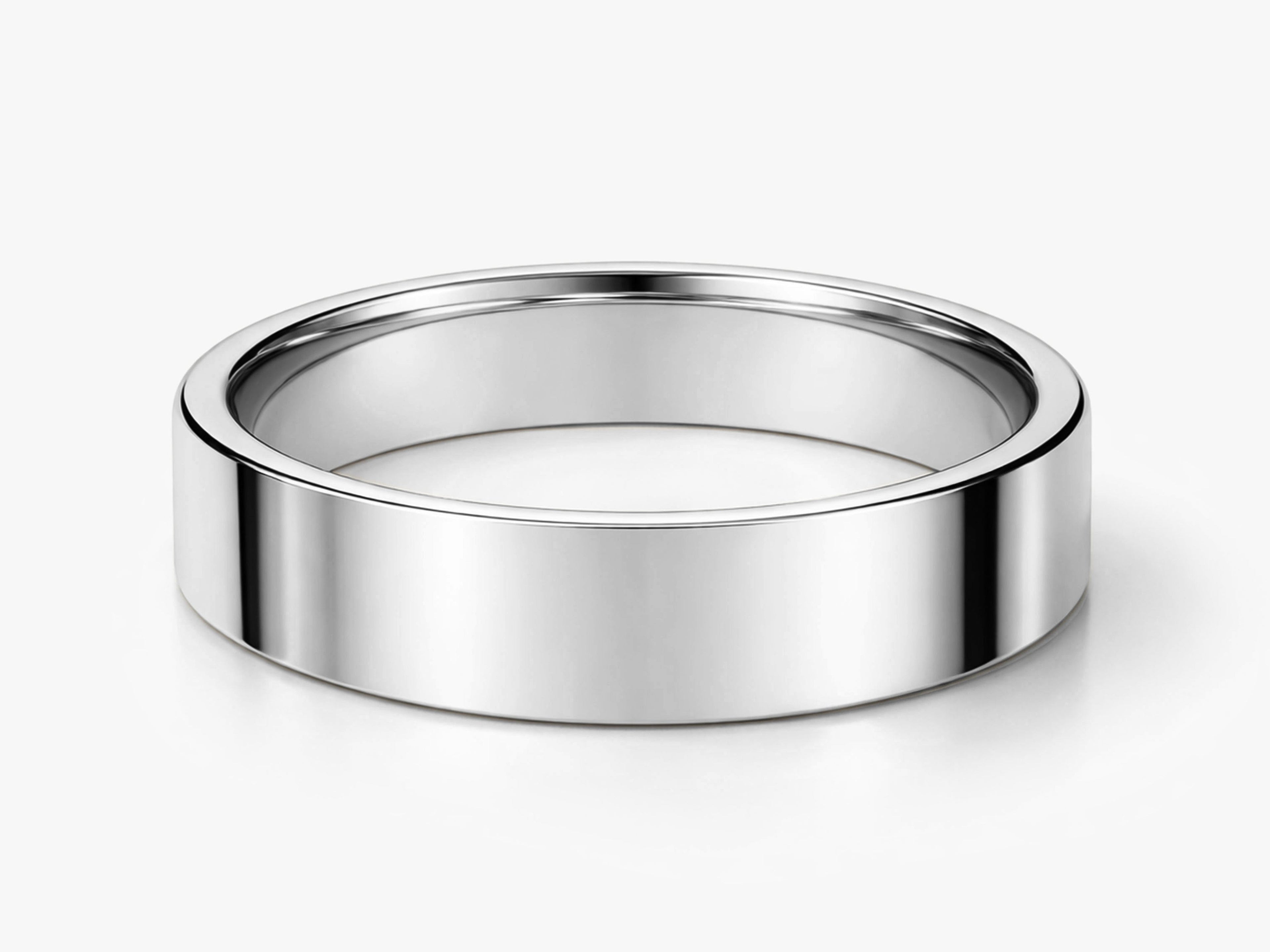 4mm Classic Flat Wedding Band
