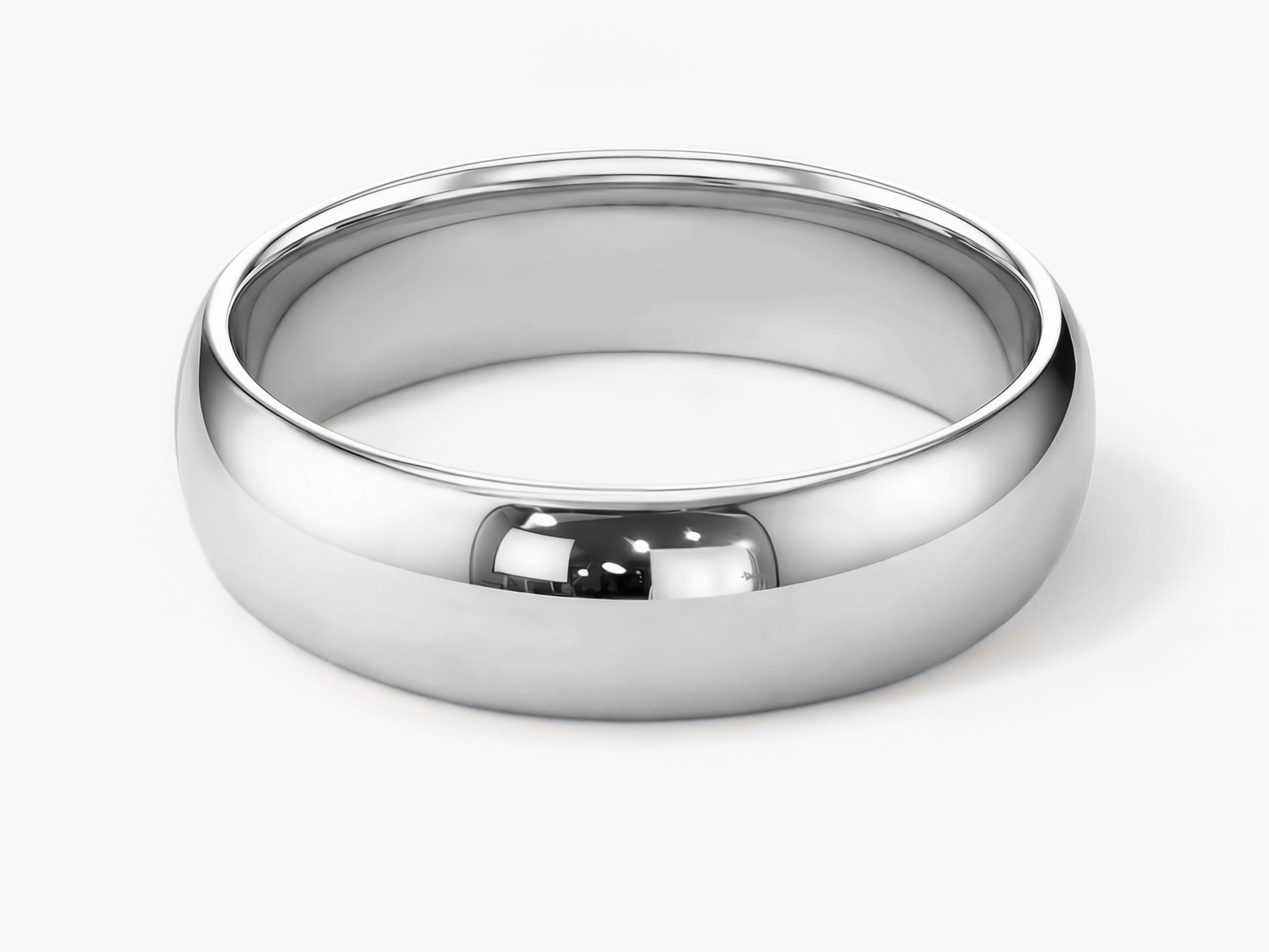 6mm Classic Dome Wedding Band