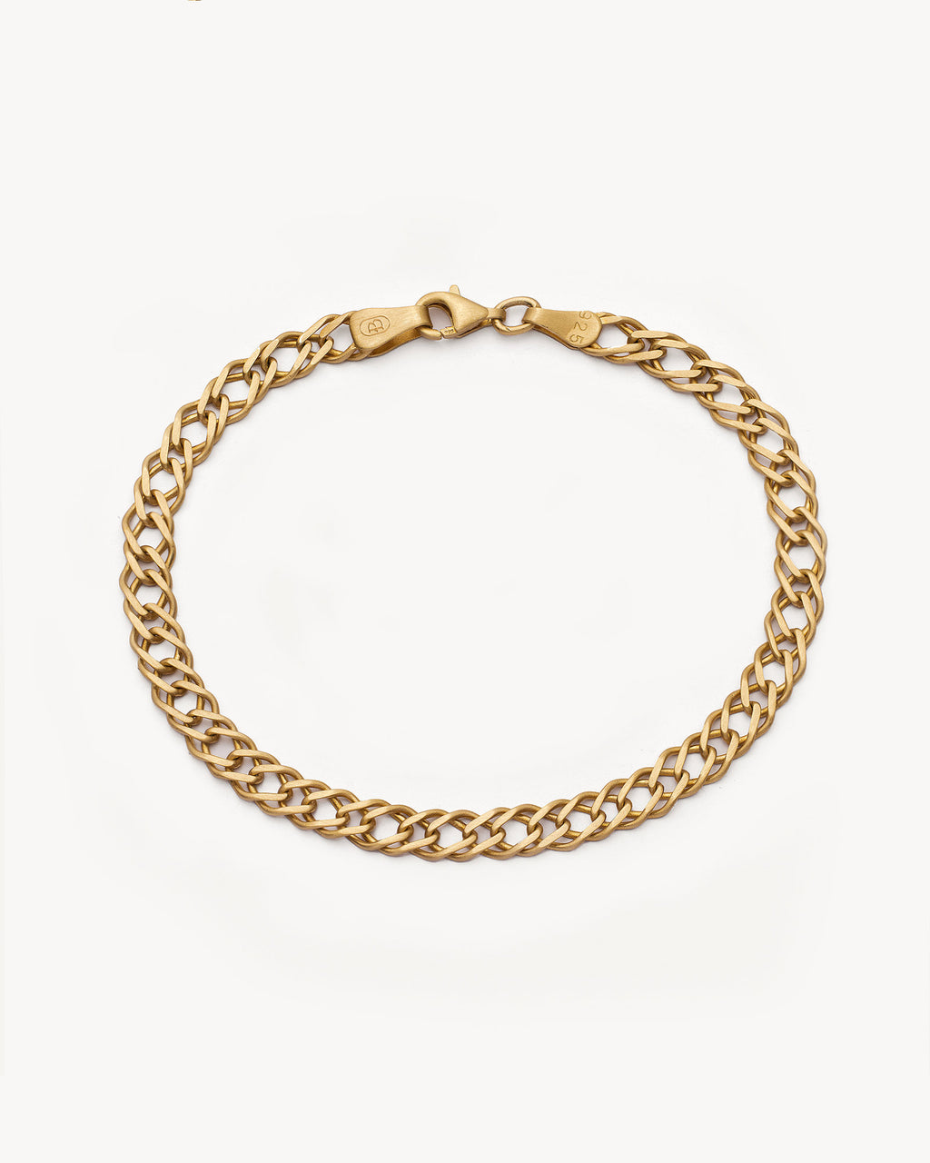 Stylist Bold Women Silver Bracelet - 18k Gold Vermeil