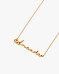 Silver Personalized Signature Style Name Necklace - Name Jewelry