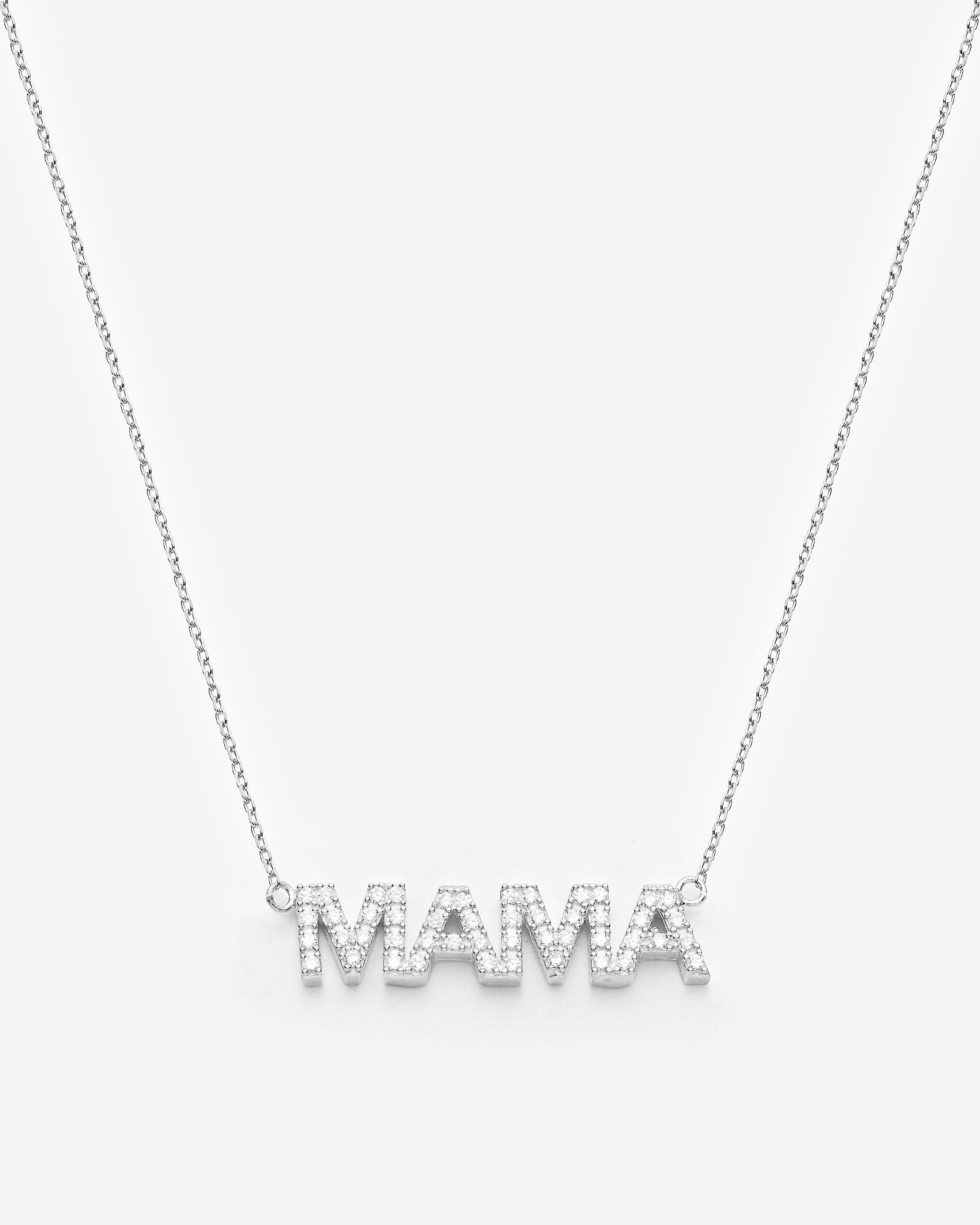 Delicate MAMA Necklace - 18k Gold Vermeil