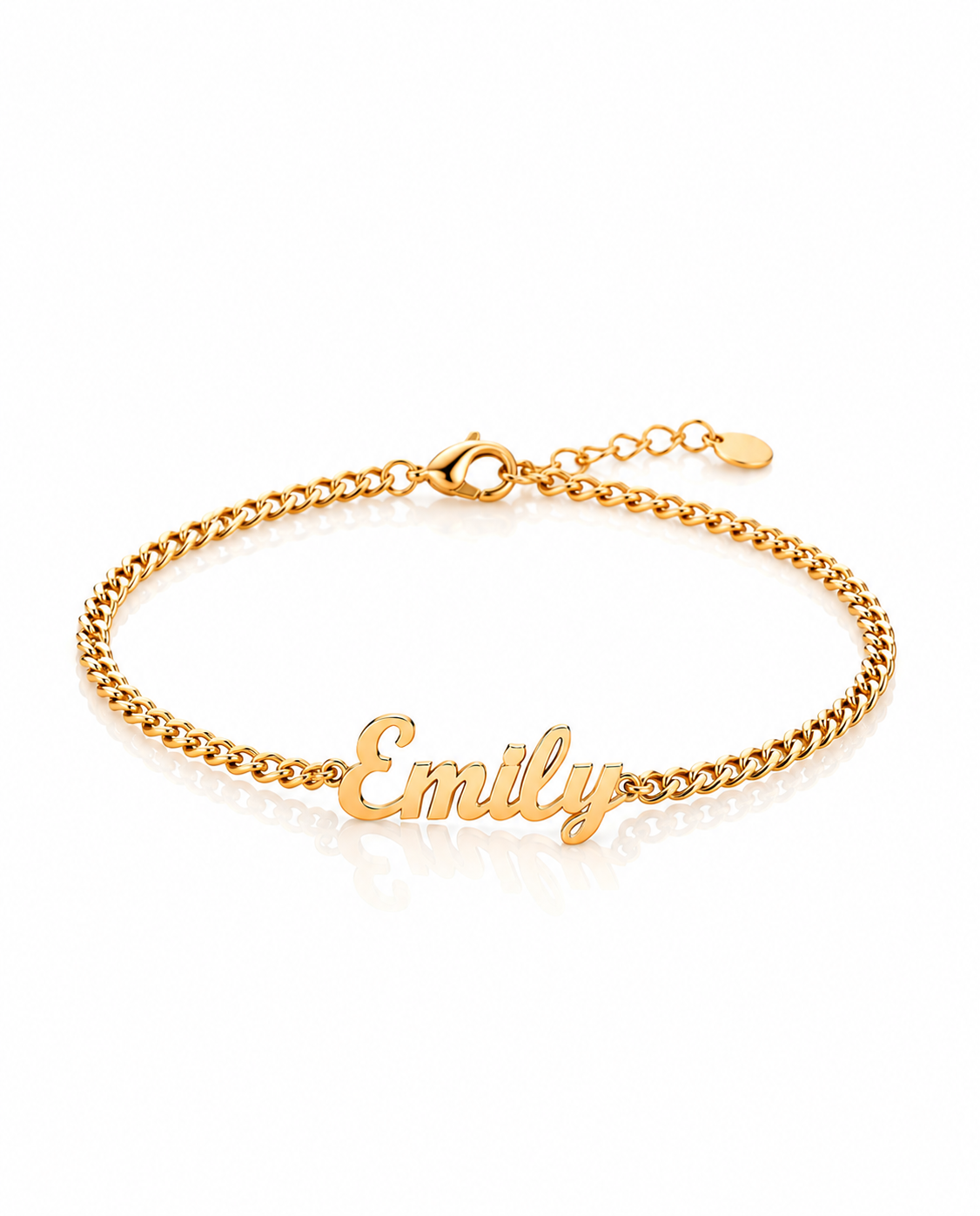 925k Silver Dainty Name Bracelet - Bracelet Jewelry