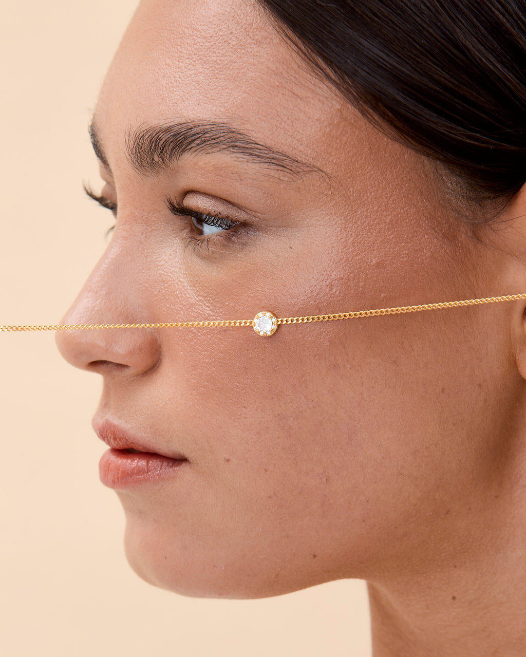 Minimalist Silver Solitaire Bezel Necklace Dainty Jewelry