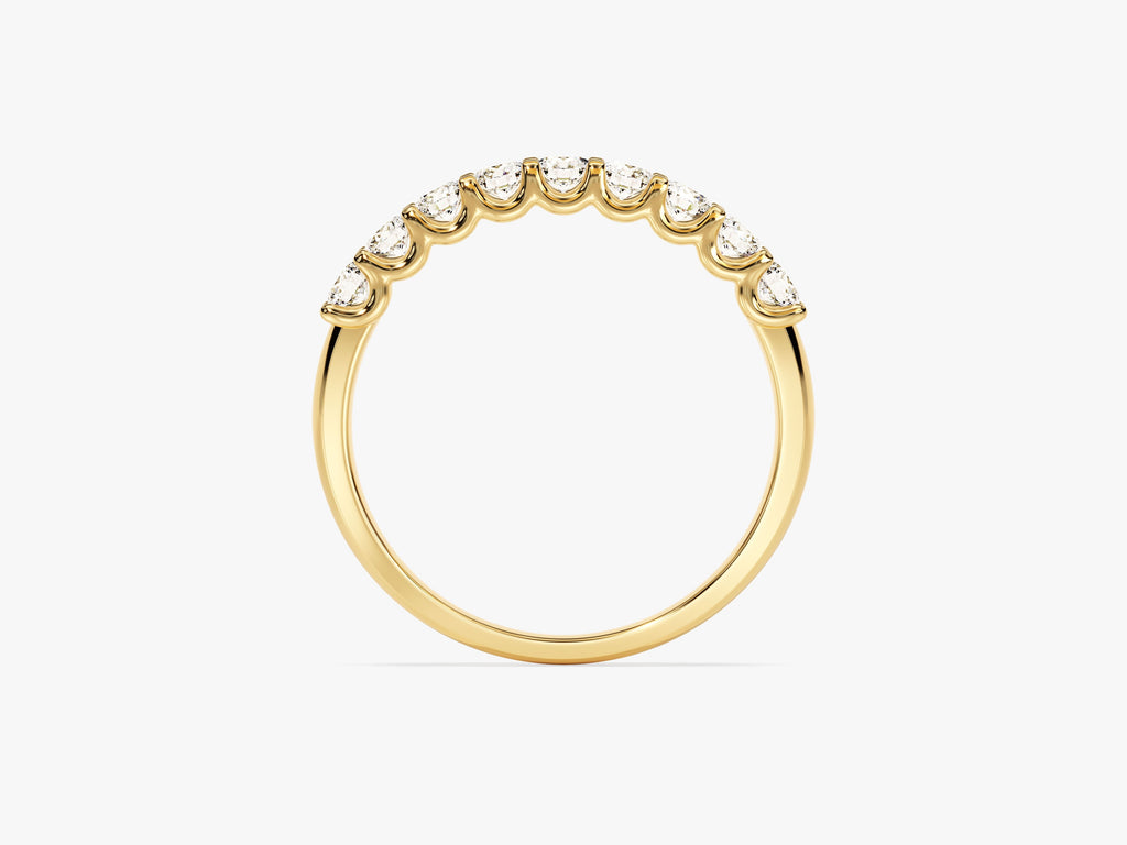 U-Prong Nine Stone Anniversary Band (0.45 CT TW)