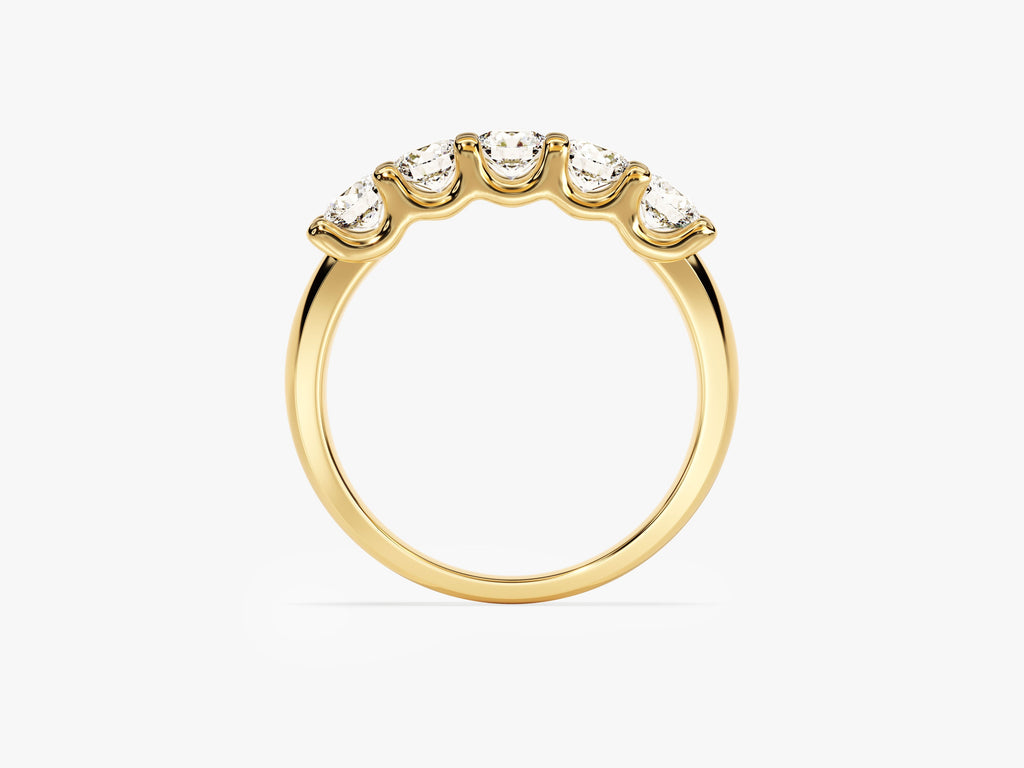 U-Prong Five Stone Anniversary Band (1.00 CT TW)