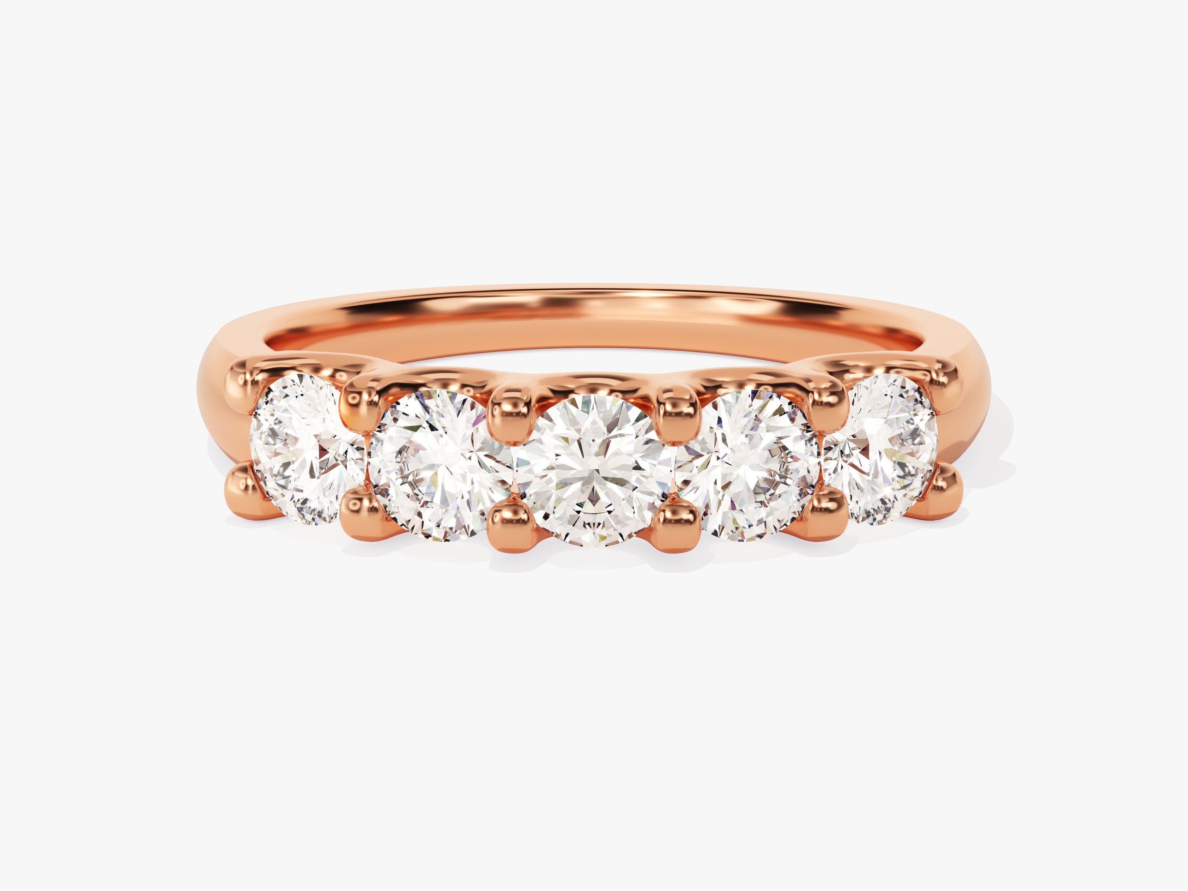 U-Prong Five Stone Anniversary Band (1.00 CT TW)