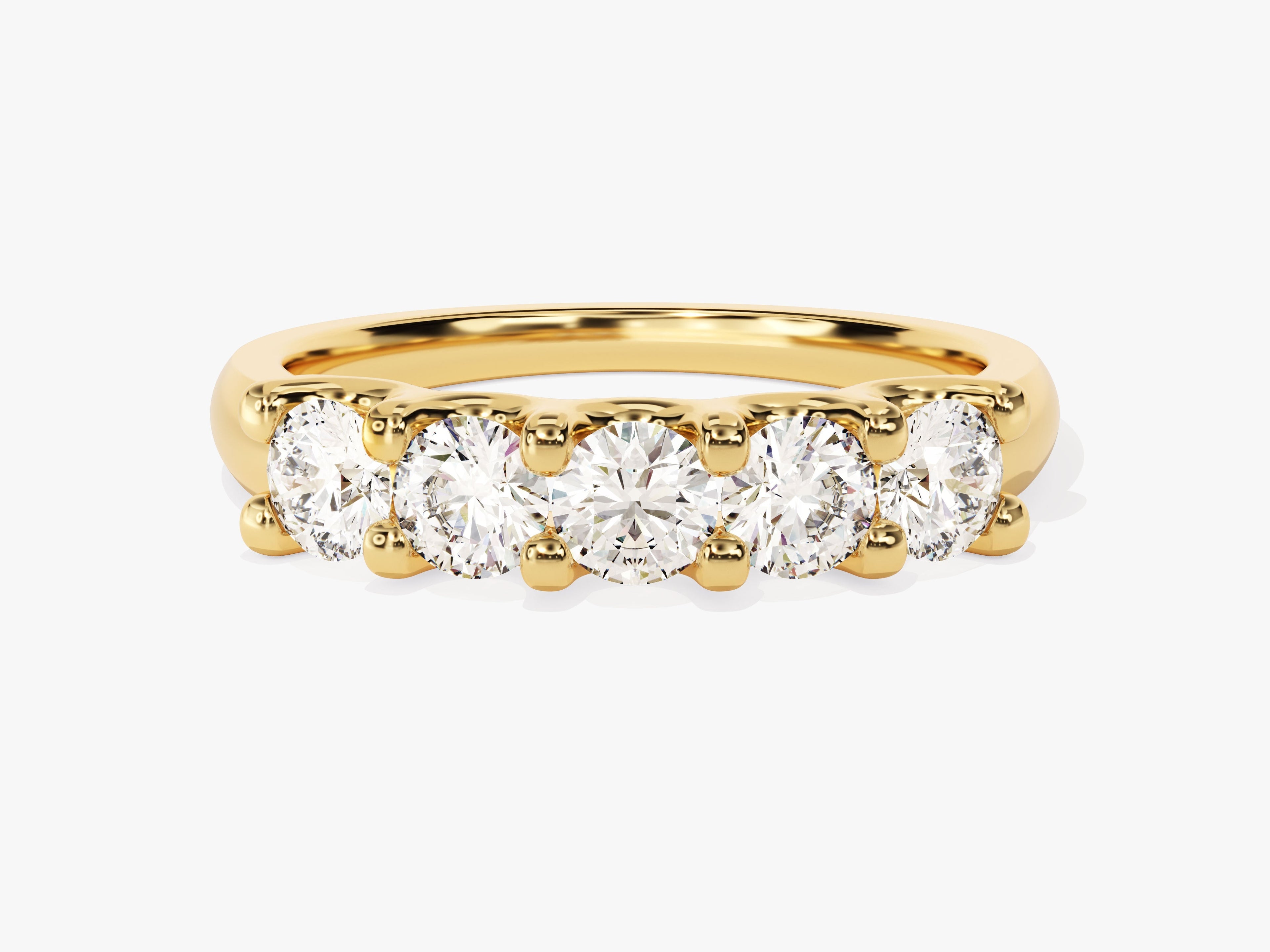 U-Prong Five Stone Anniversary Band (1.00 CT TW)