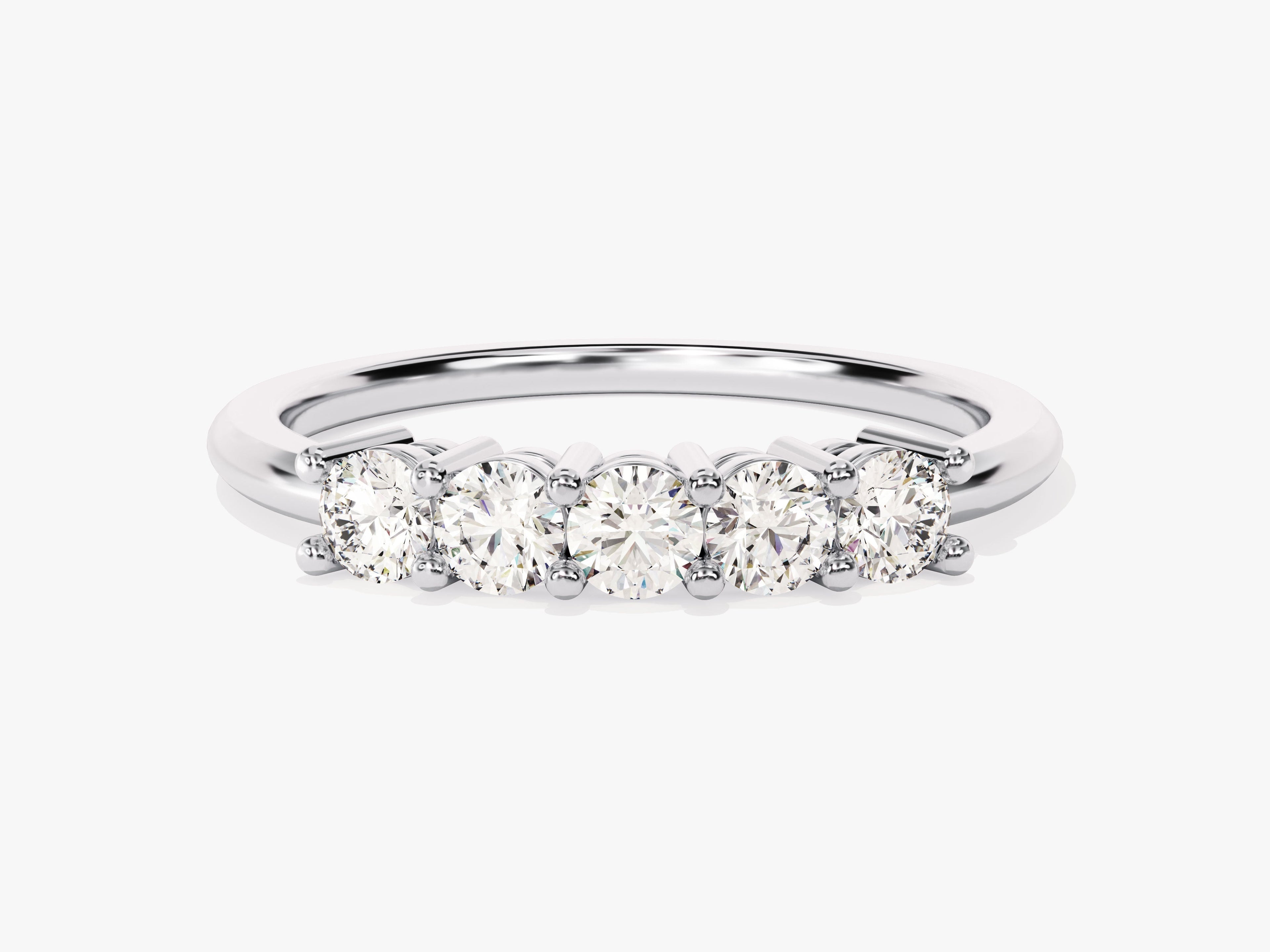 Classic Five Stone Anniversary Band (0.50 CT TW)
