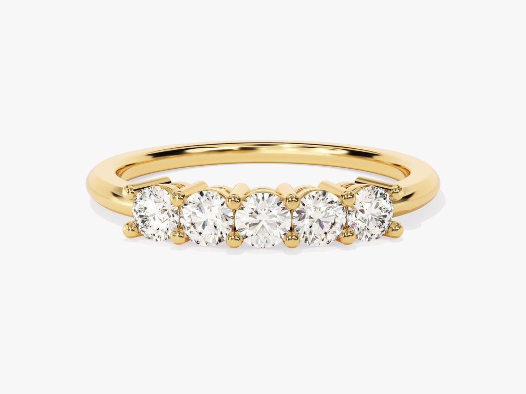 Classic Five Stone Anniversary Band (0.50 CT TW)