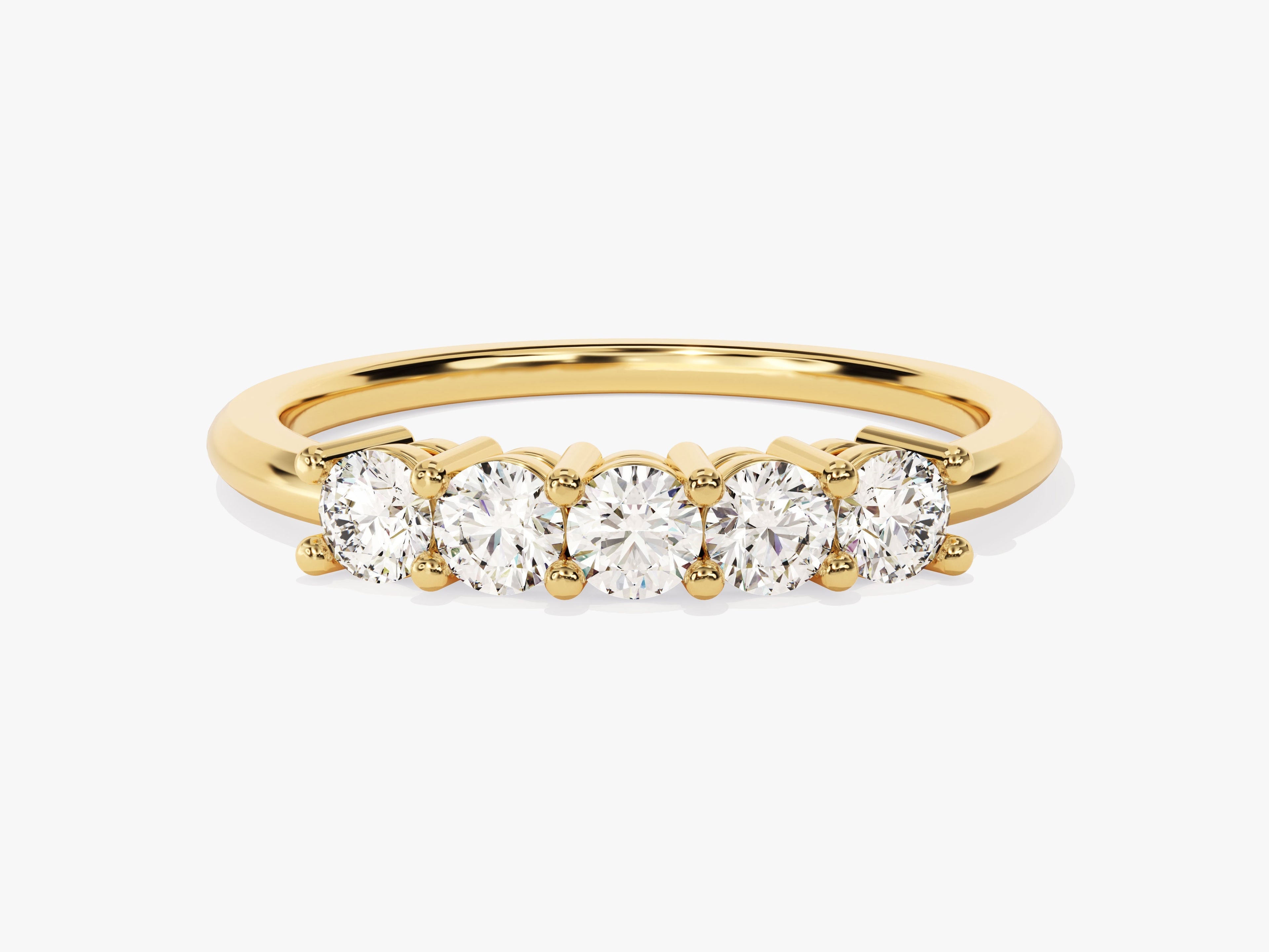 Classic Five Stone Anniversary Band (0.50 CT TW)