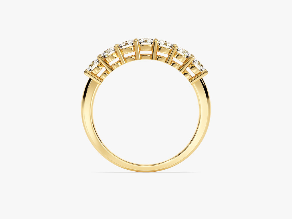Classic Seven Stone Anniversary Band (0.70 CT TW)