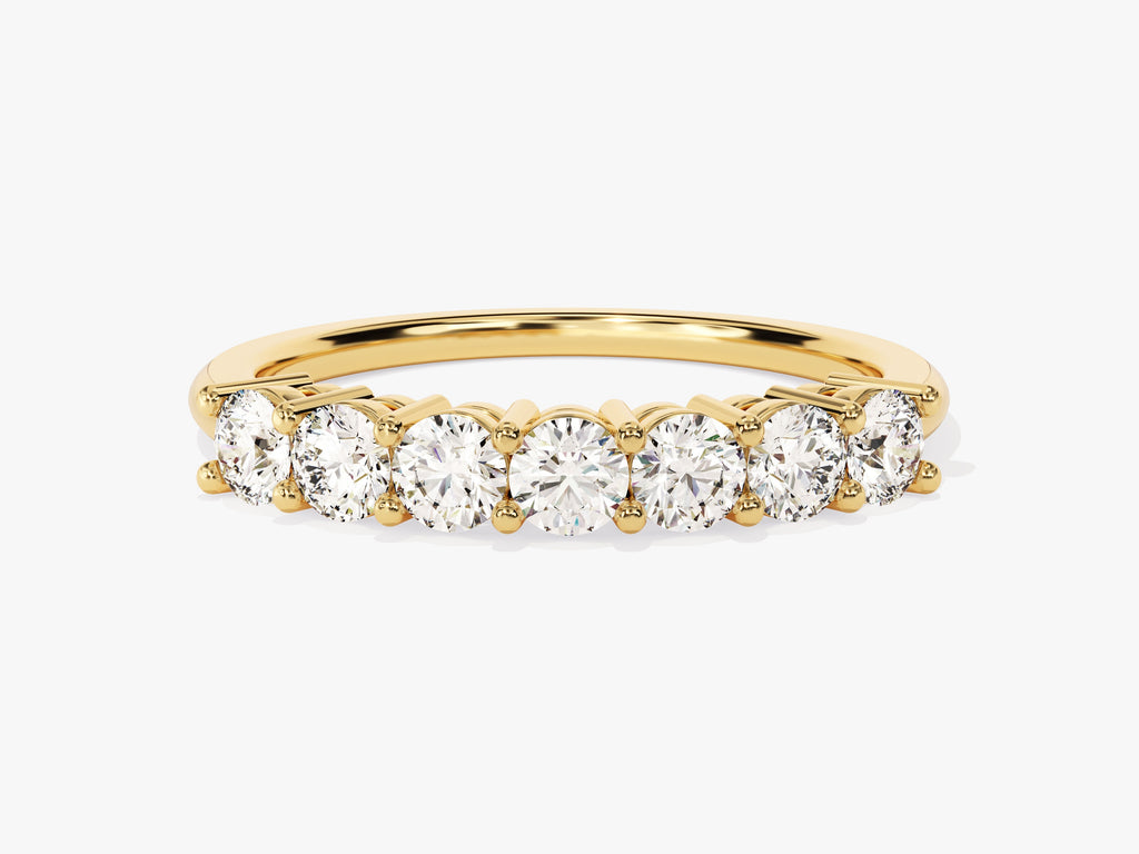 Classic Seven Stone Anniversary Band (0.70 CT TW)