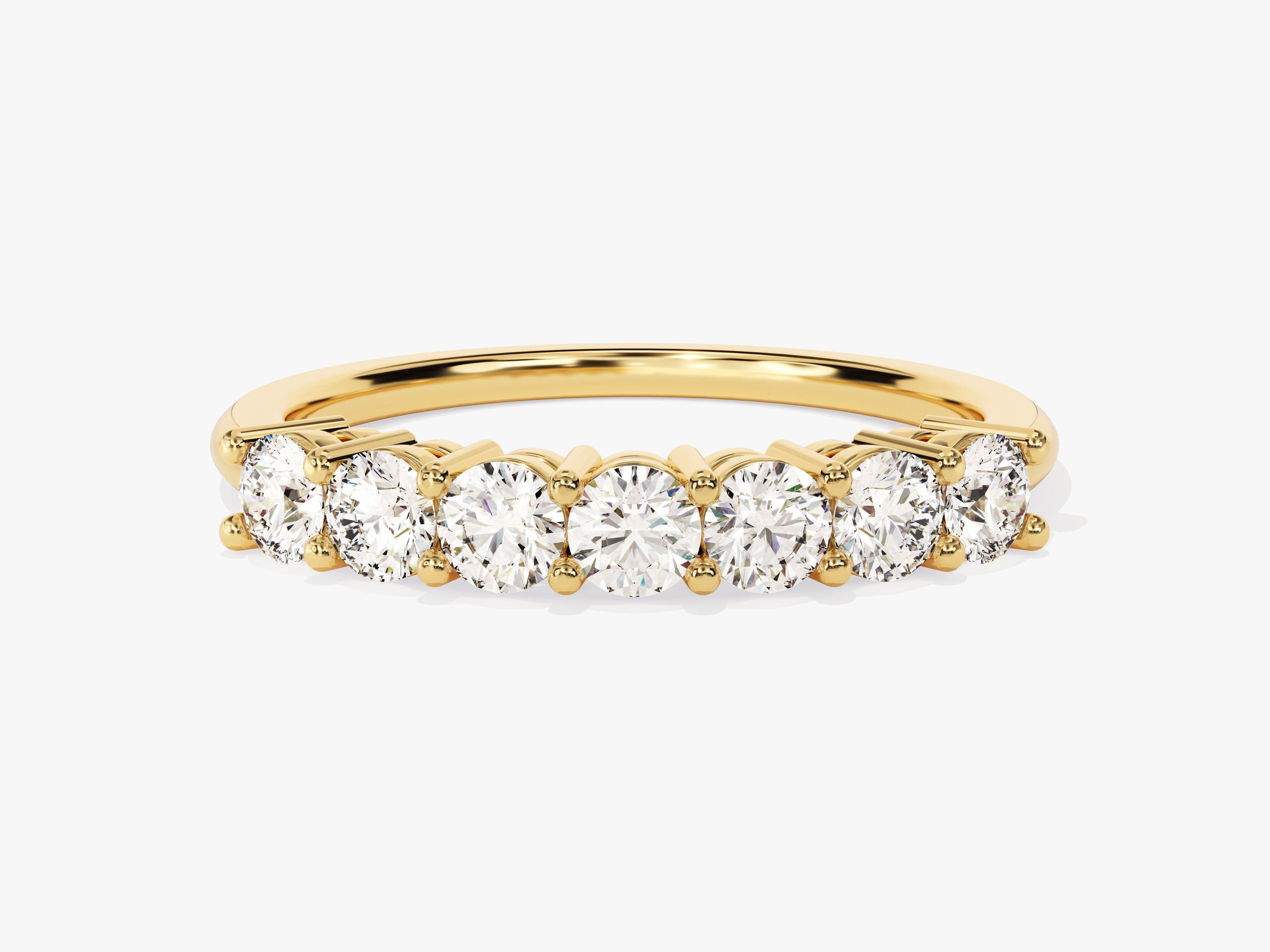 Classic Seven Stone Anniversary Band (0.70 CT TW)