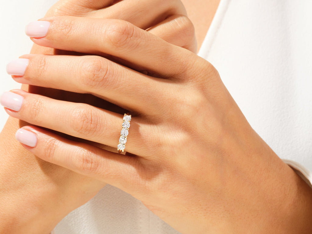 Classic Five Stone Anniversary Band (1.00 CT TW)