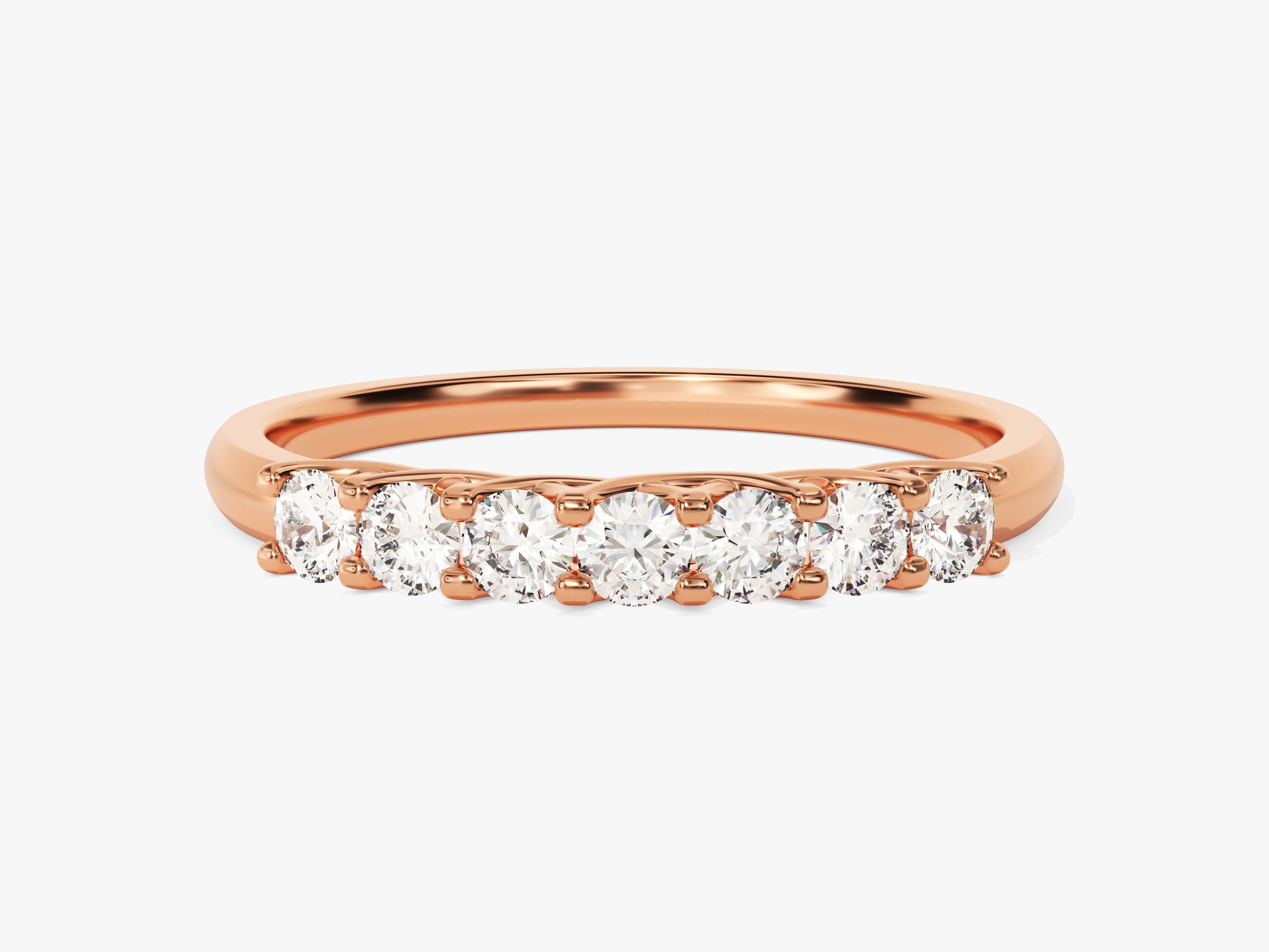 Seven Stone Trellis Anniversary Band (0.35 CT TW)