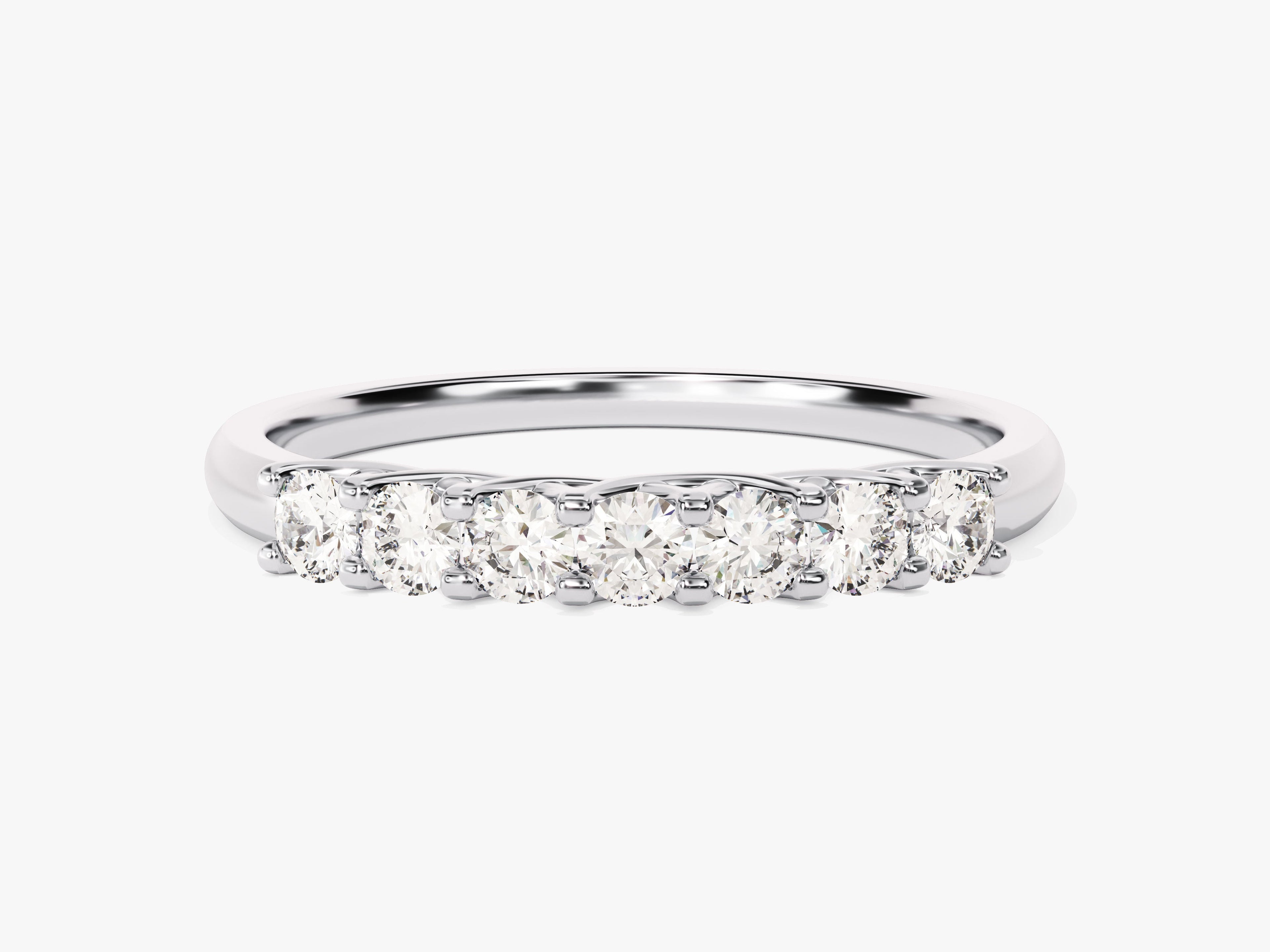 Seven Stone Trellis Anniversary Band (0.35 CT TW)