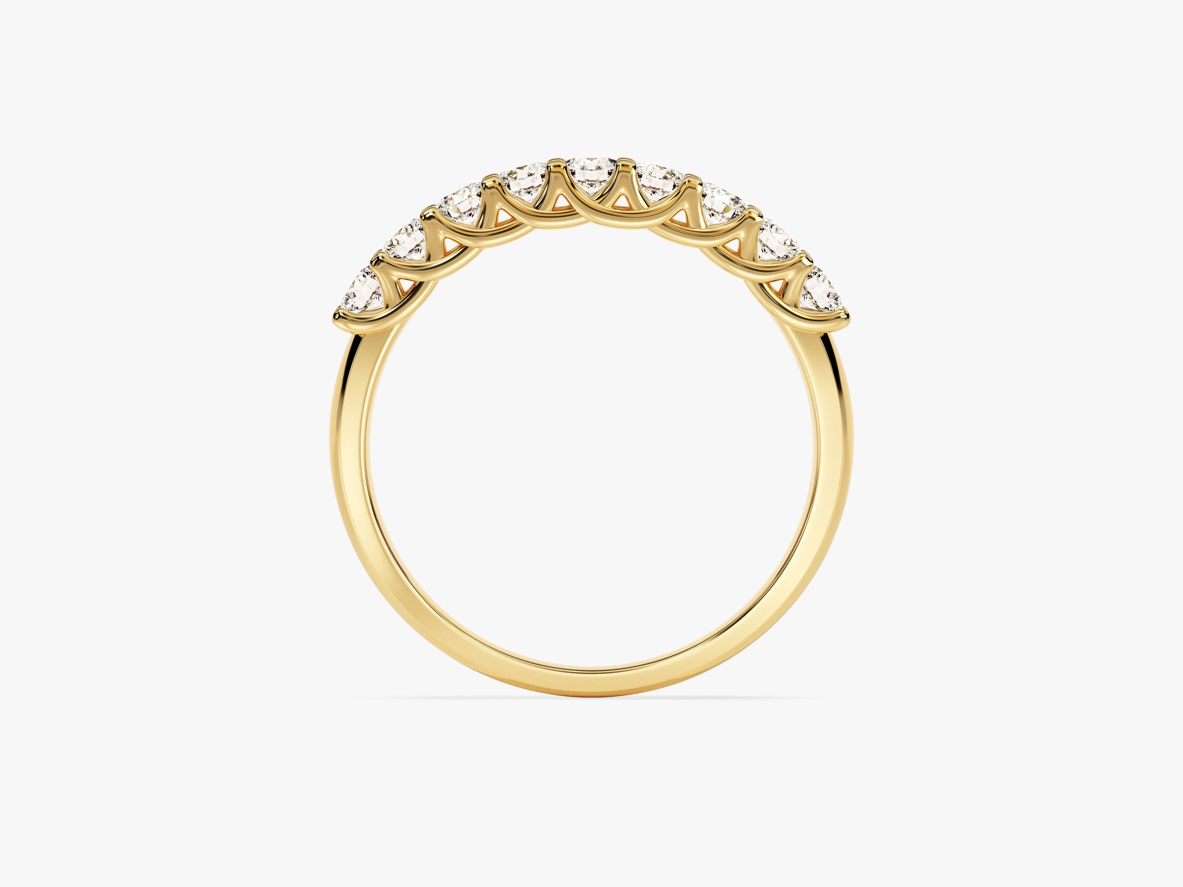 Nine Stone Trellis Anniversary Band (0.45 CT TW)