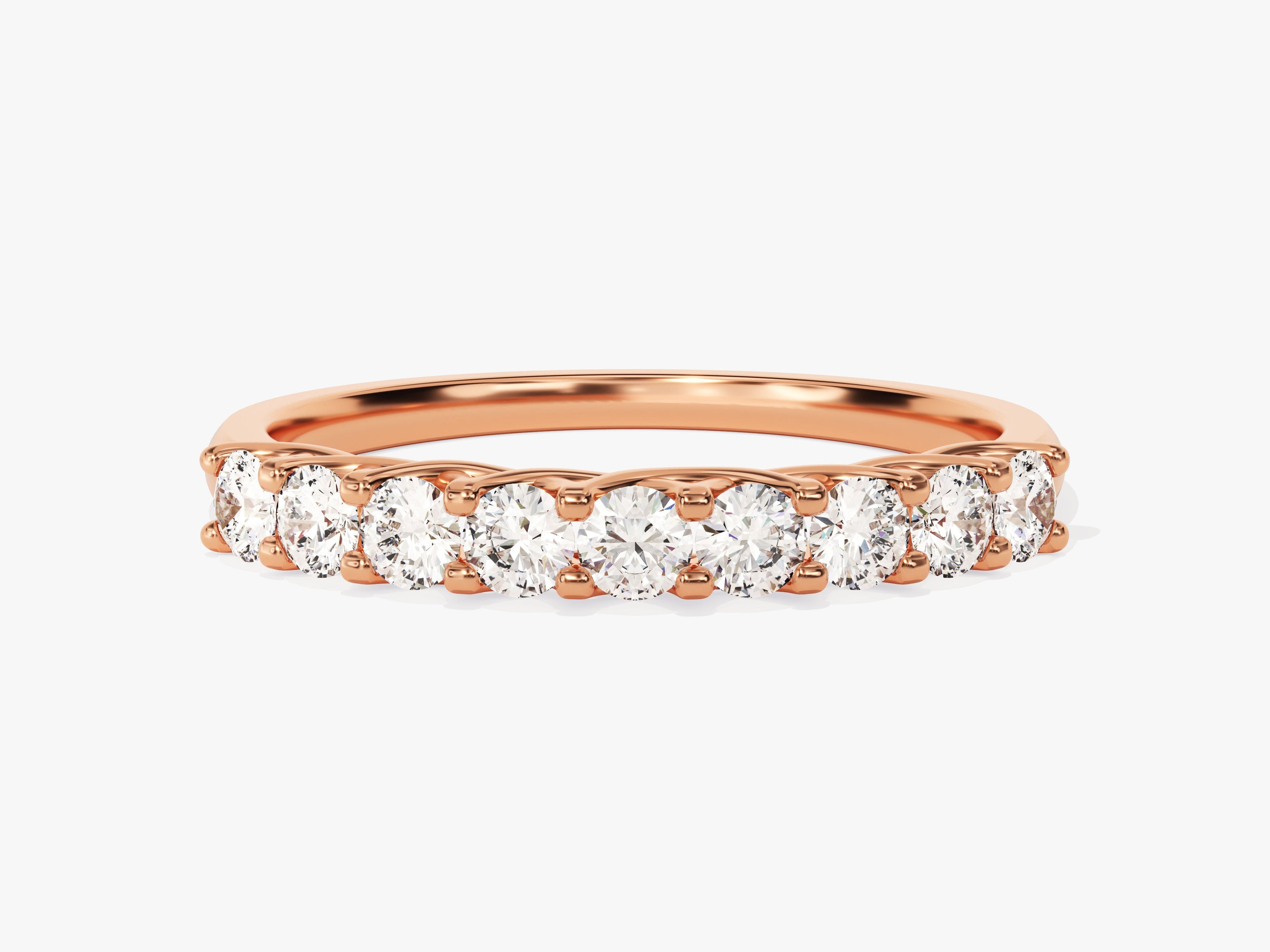 Nine Stone Trellis Anniversary Band (0.45 CT TW)