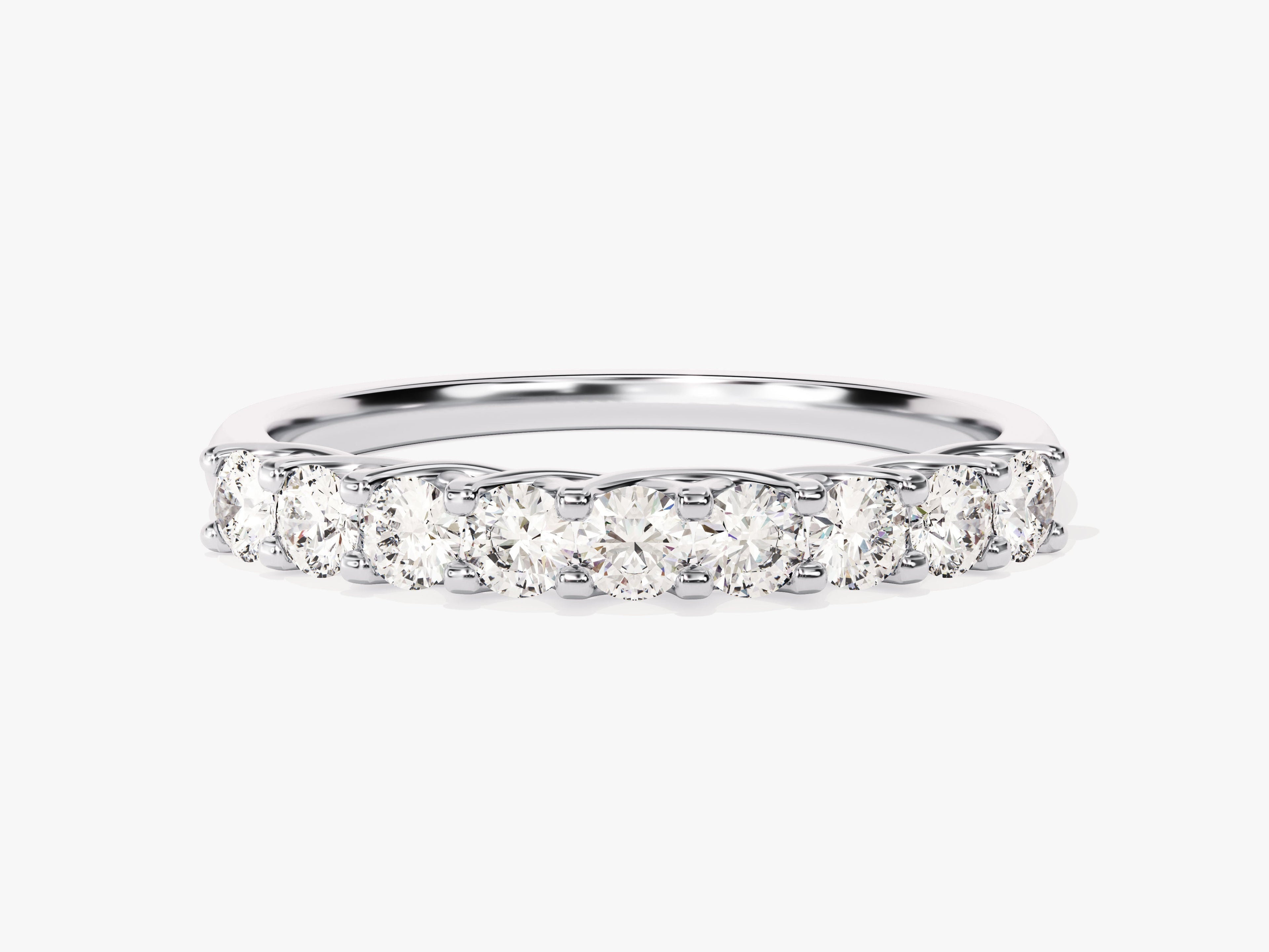 Nine Stone Trellis Anniversary Band (0.45 CT TW)