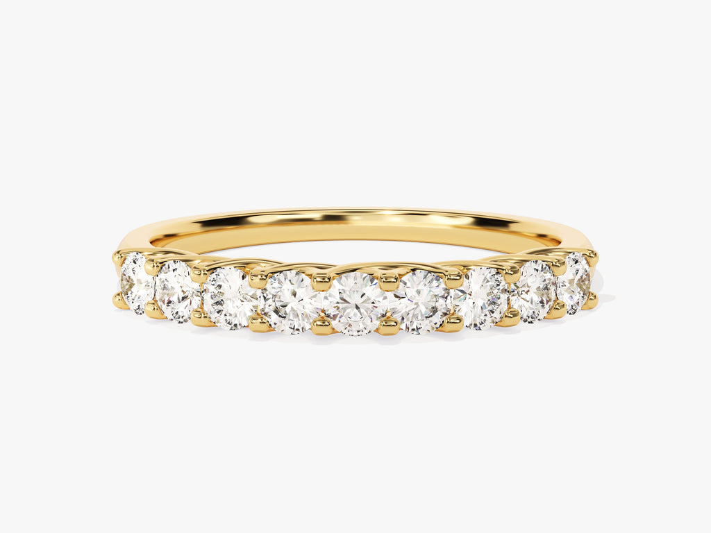 Nine Stone Trellis Anniversary Band (0.45 CT TW)