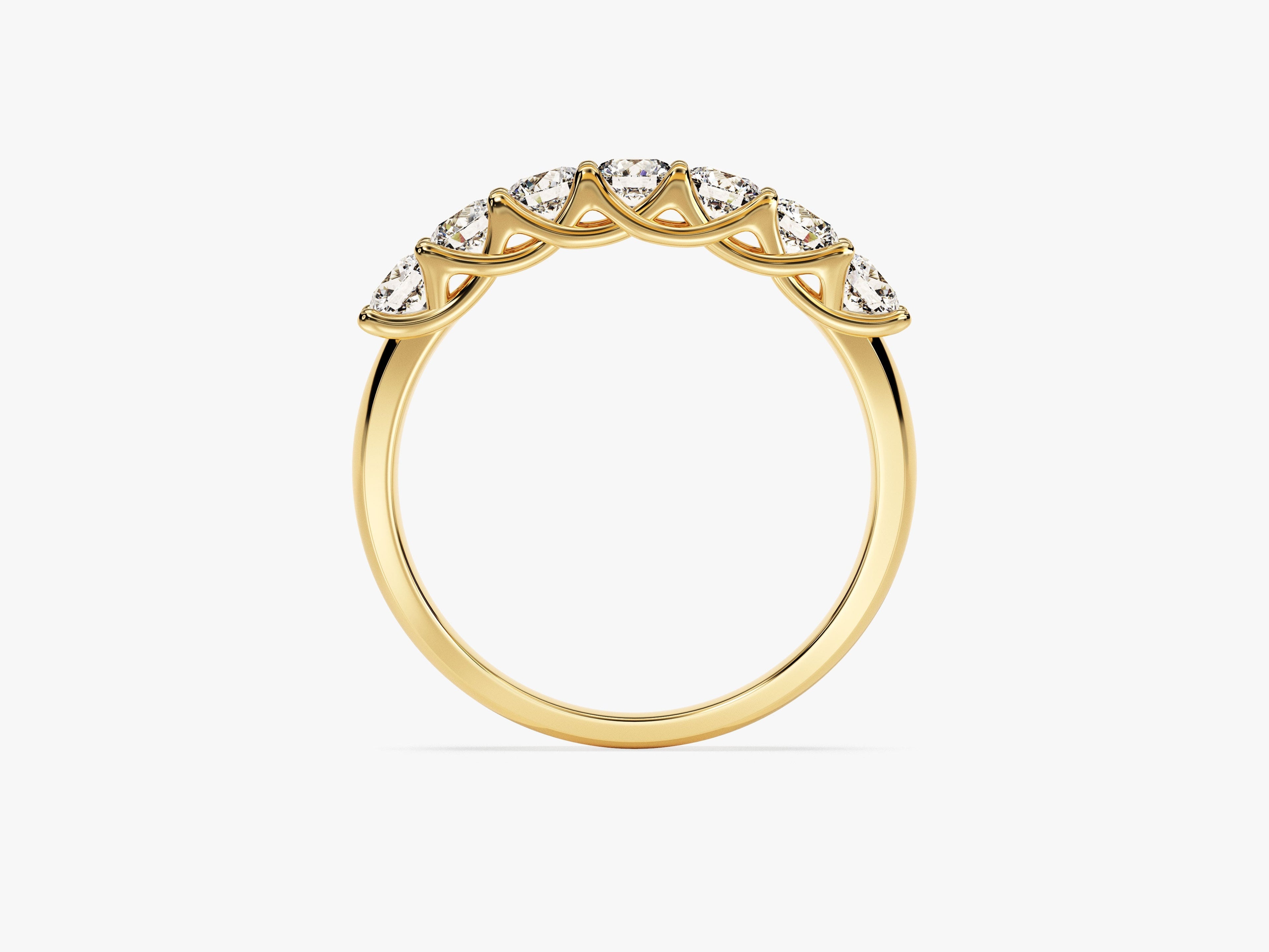 Seven Stone Trellis Anniversary Band (0.70 CT TW)