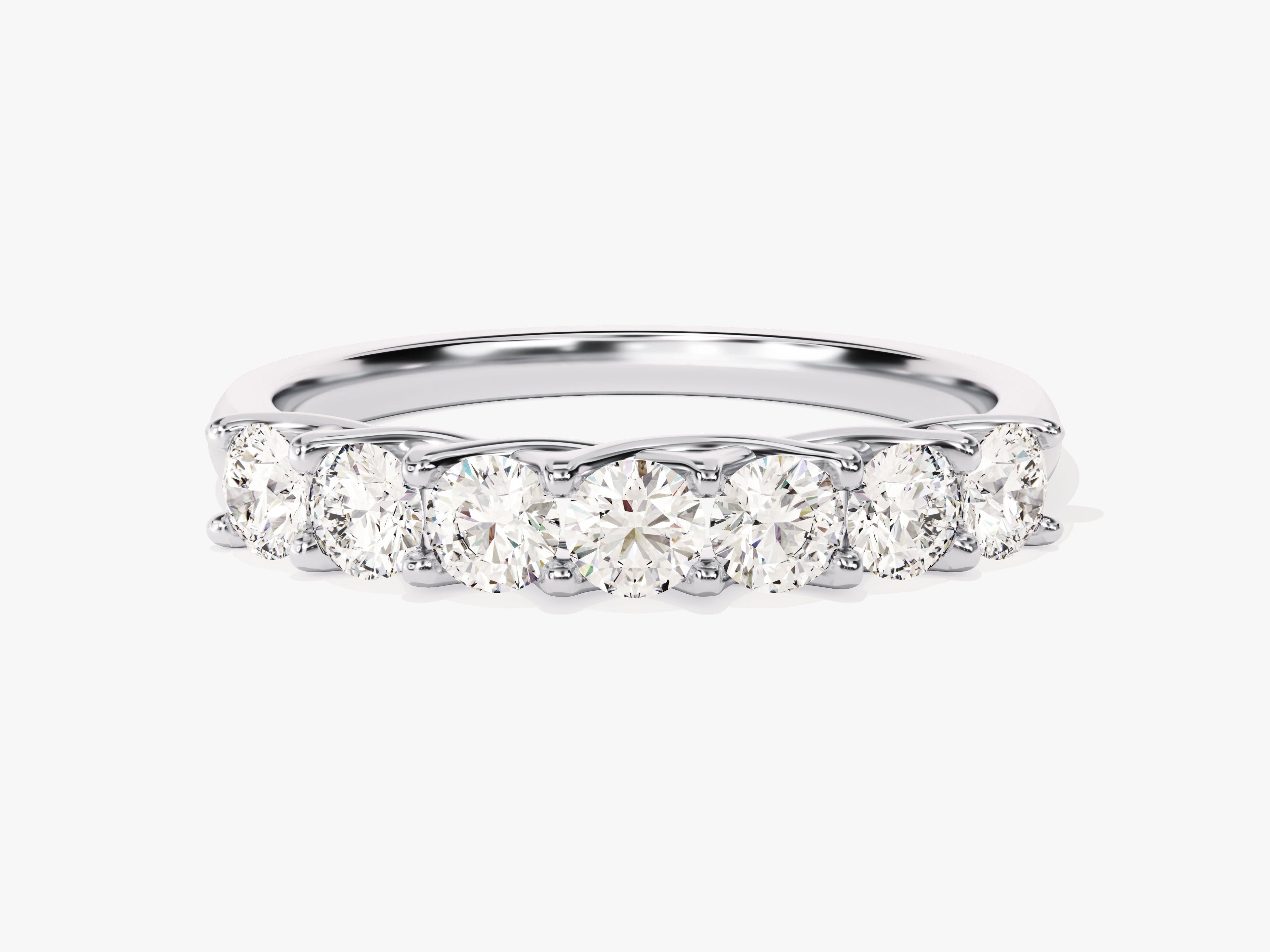 Seven Stone Trellis Anniversary Band (0.70 CT TW)