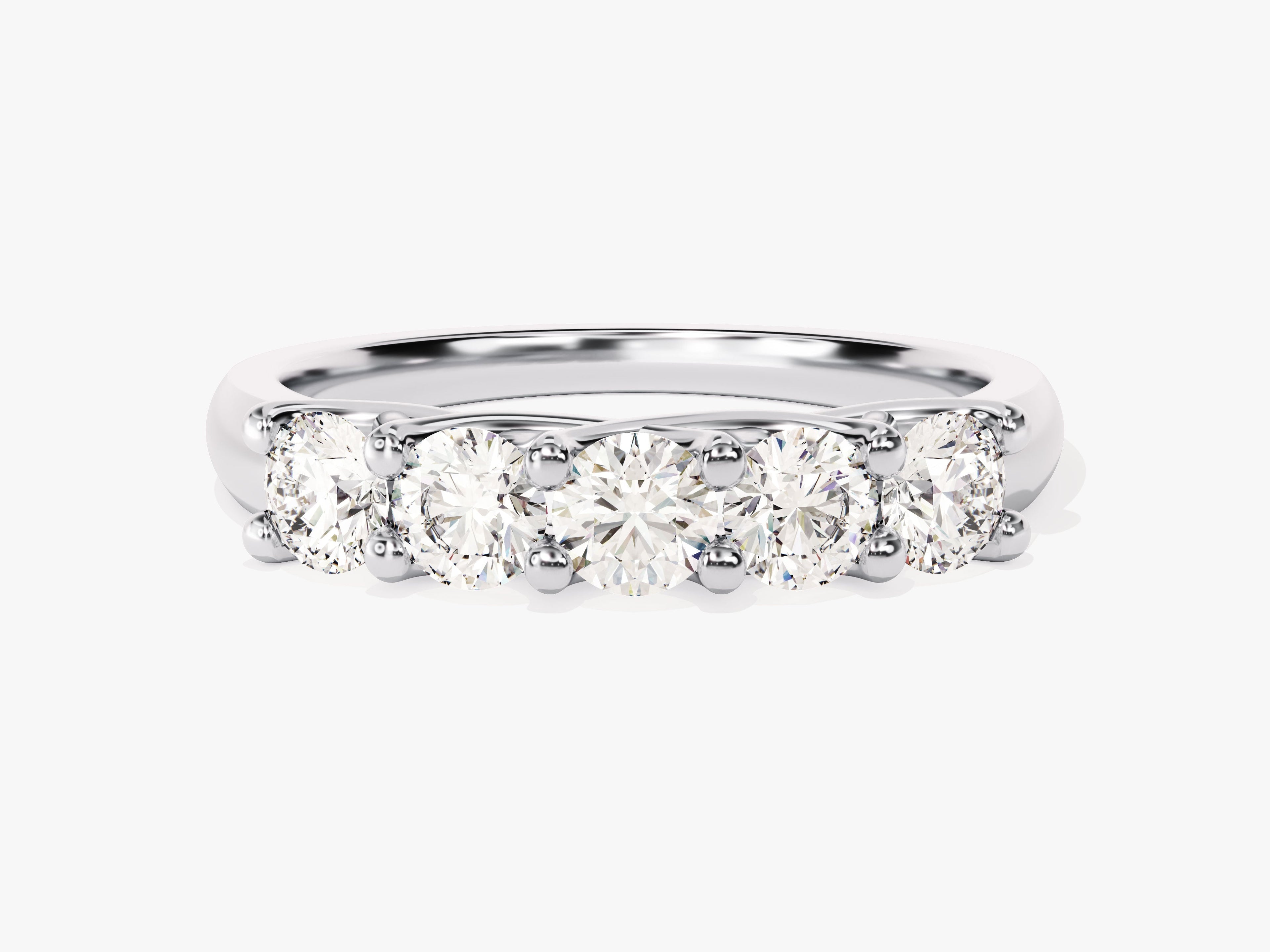 Five Stone Trellis Anniversary Band (1.00 CT TW)
