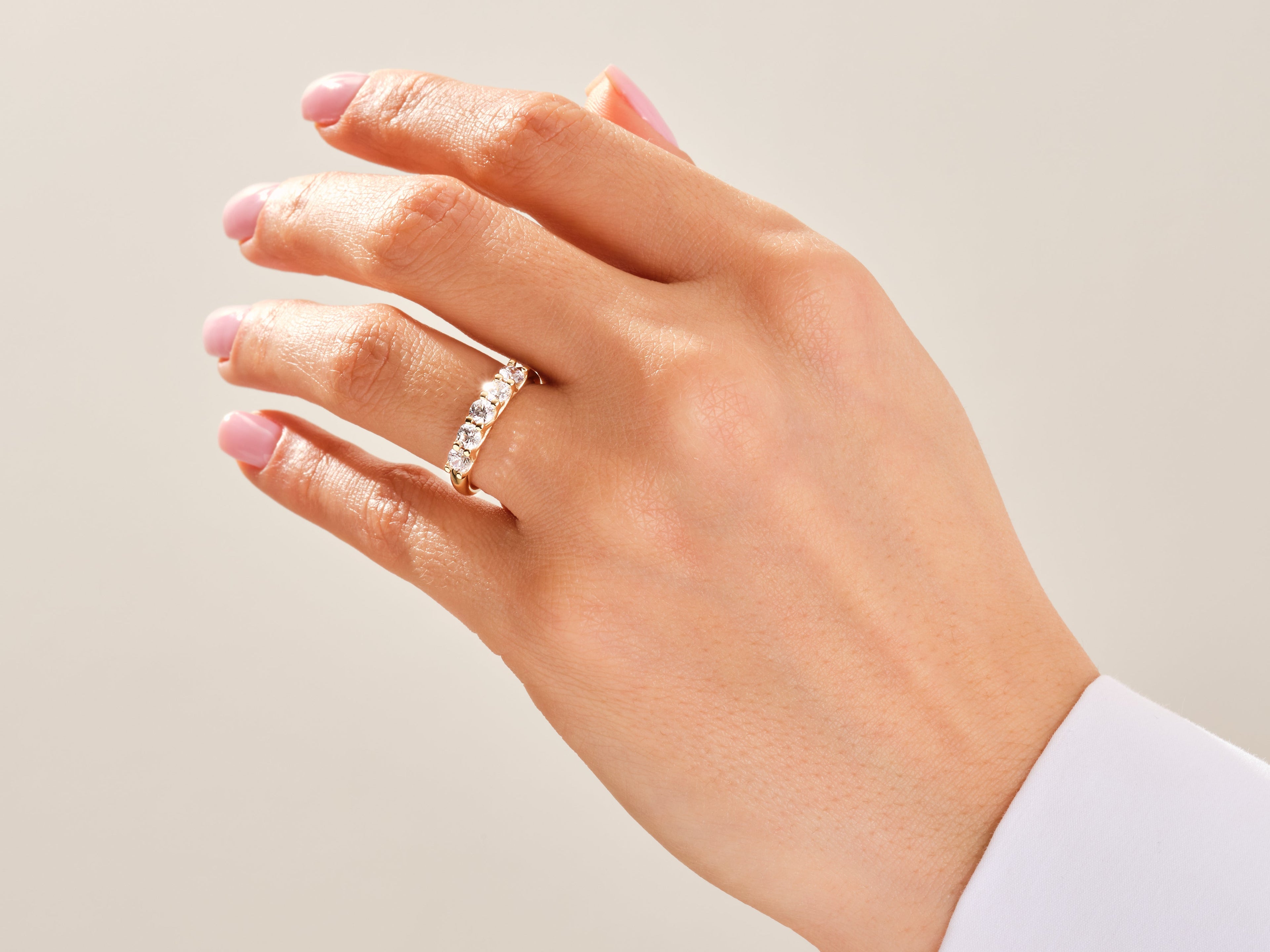 Five Stone Trellis Anniversary Band (1.00 CT TW)