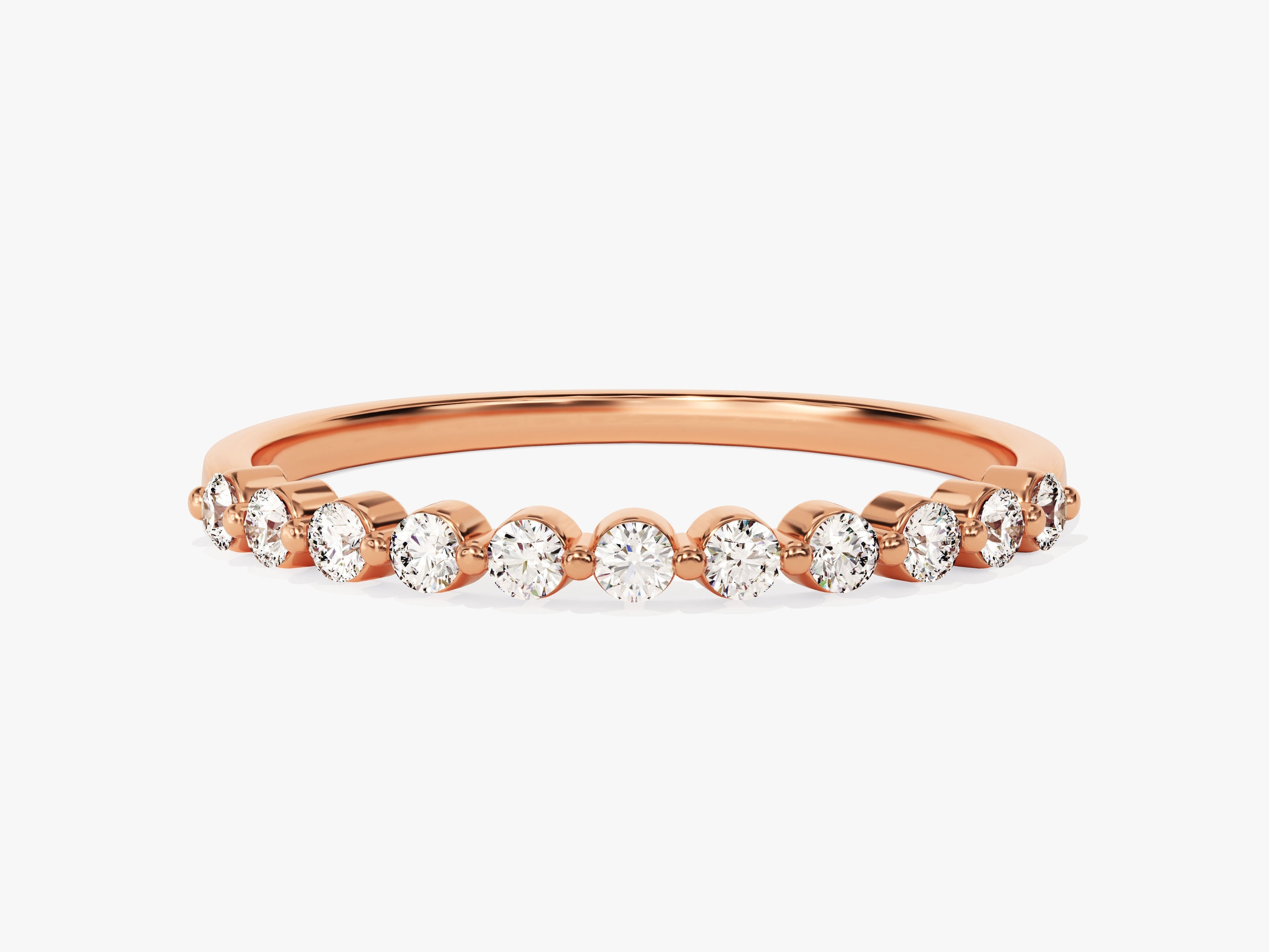 Floating Eleven Stone Anniversary Band (0.33 CT TW)