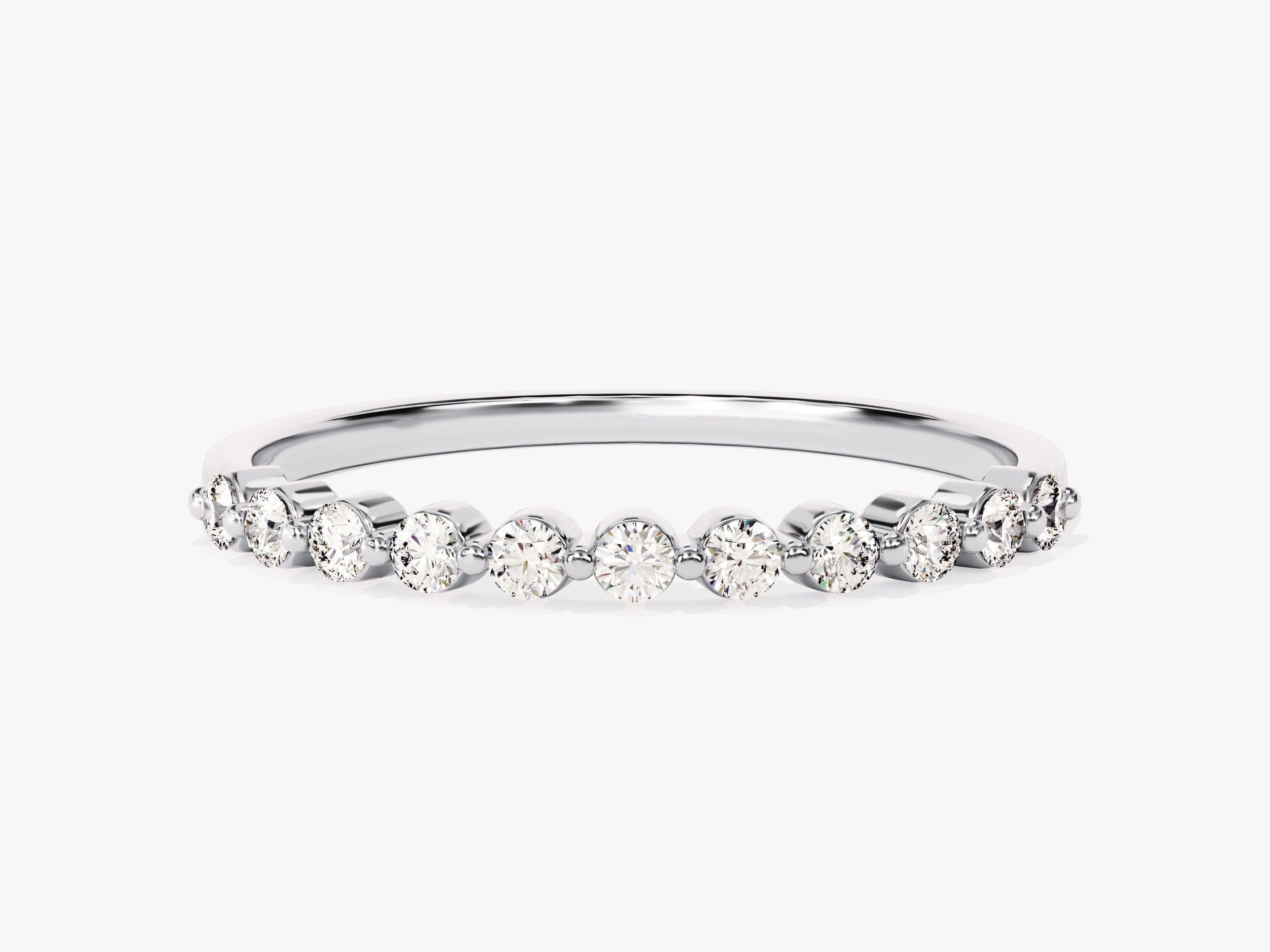 Floating Eleven Stone Anniversary Band (0.33 CT TW)