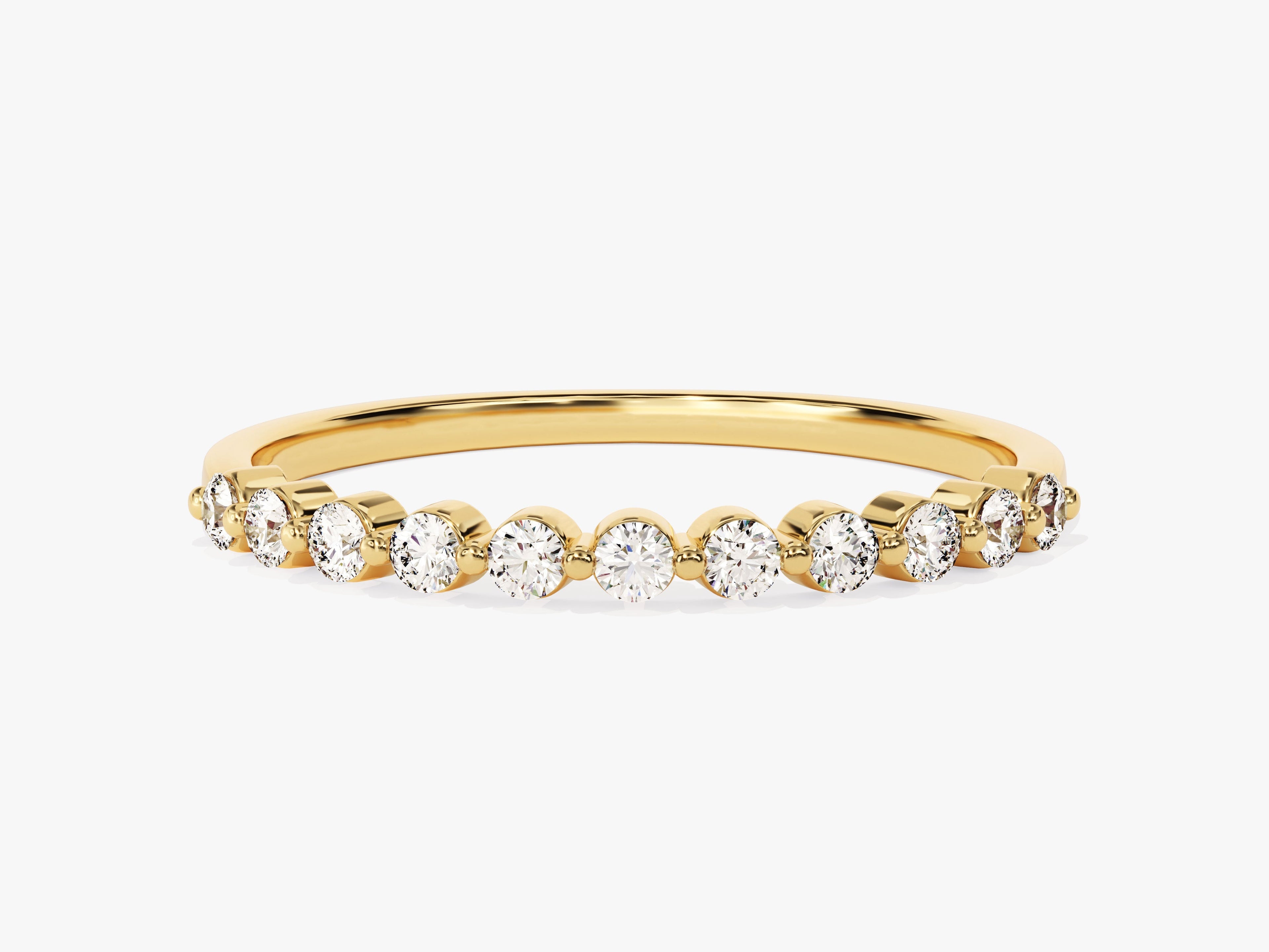 Floating Eleven Stone Anniversary Band (0.33 CT TW)