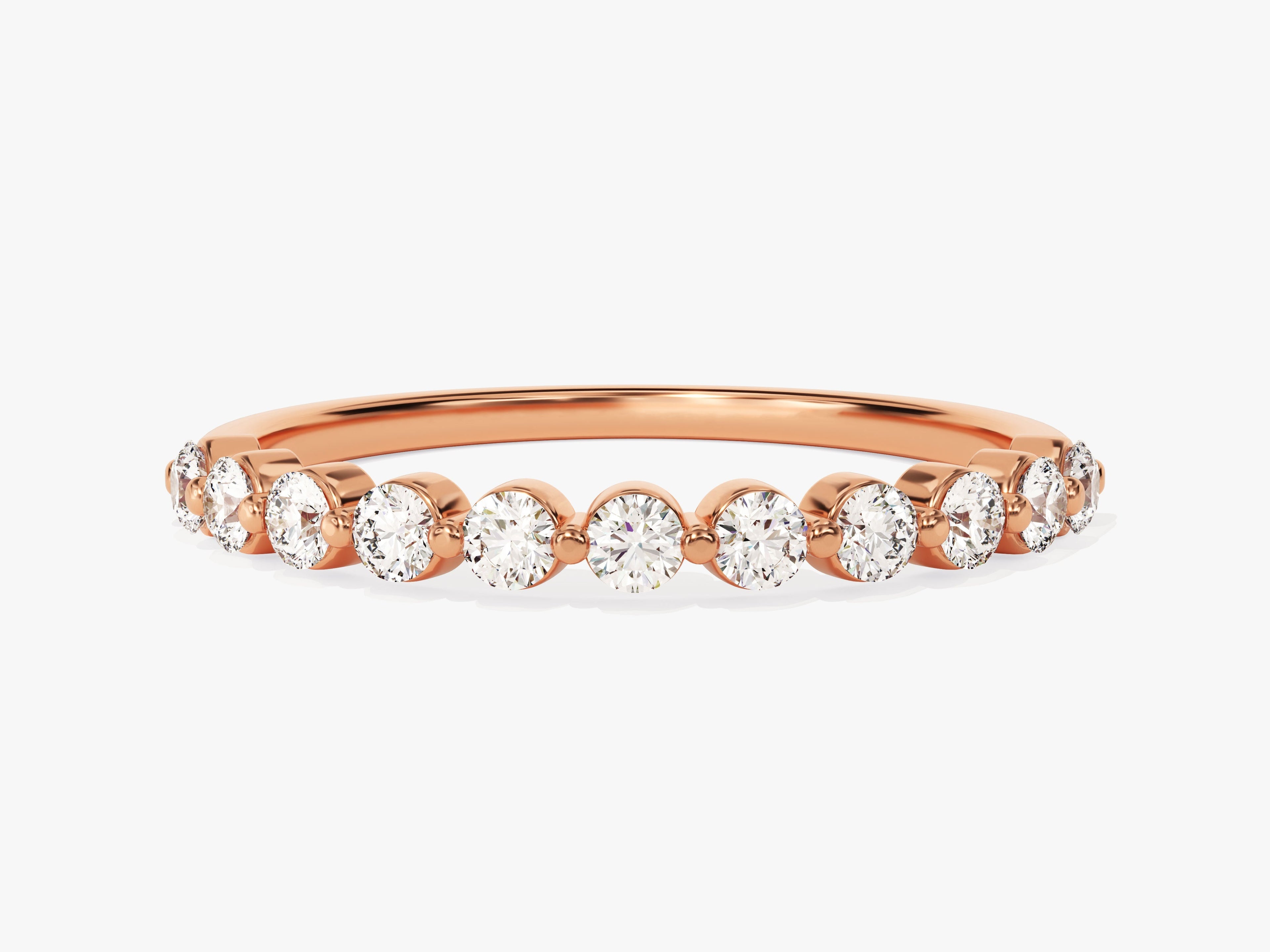 Floating Eleven Stone Anniversary Band (0.55 CT TW)