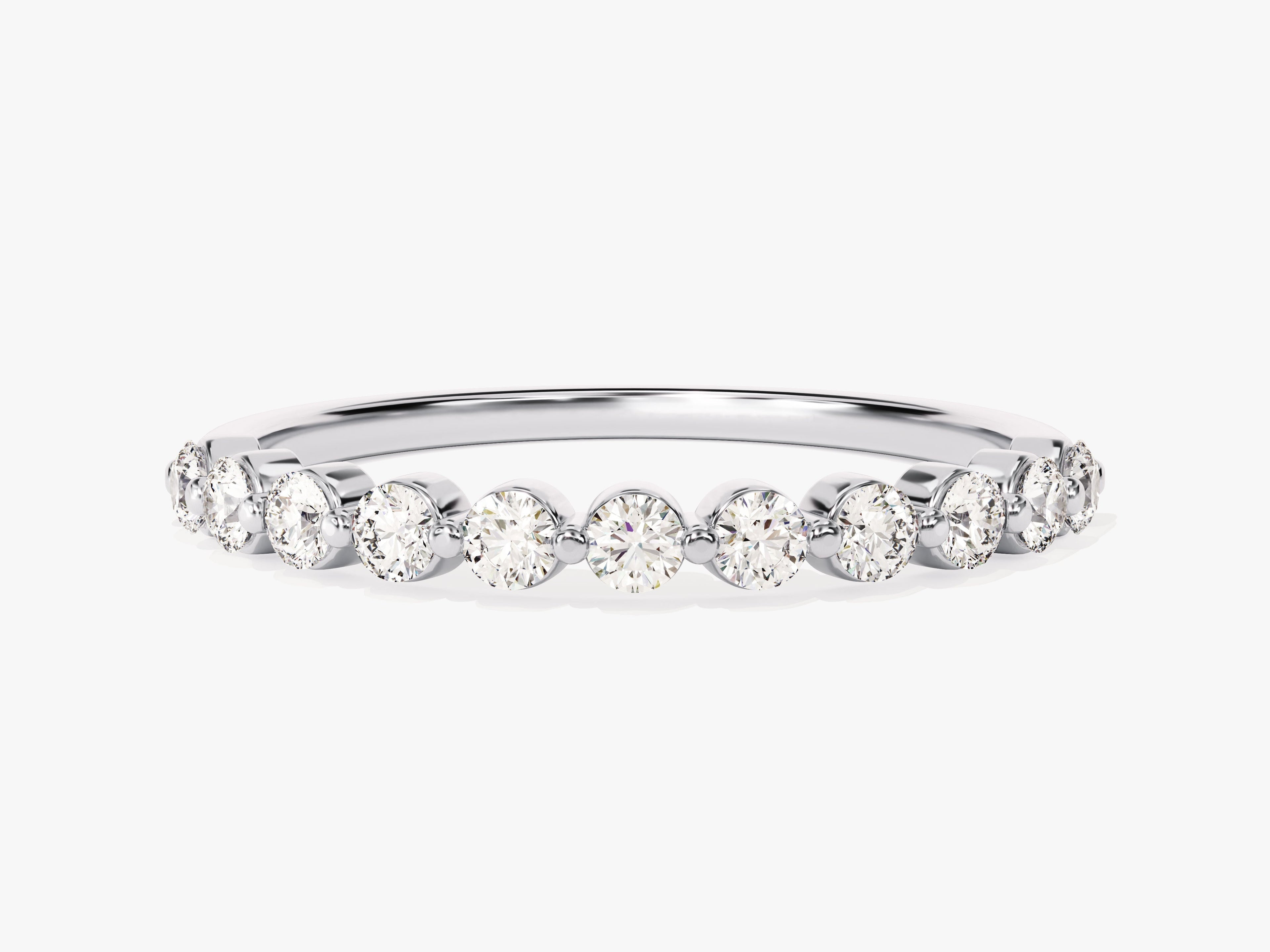 Floating Eleven Stone Anniversary Band (0.55 CT TW)