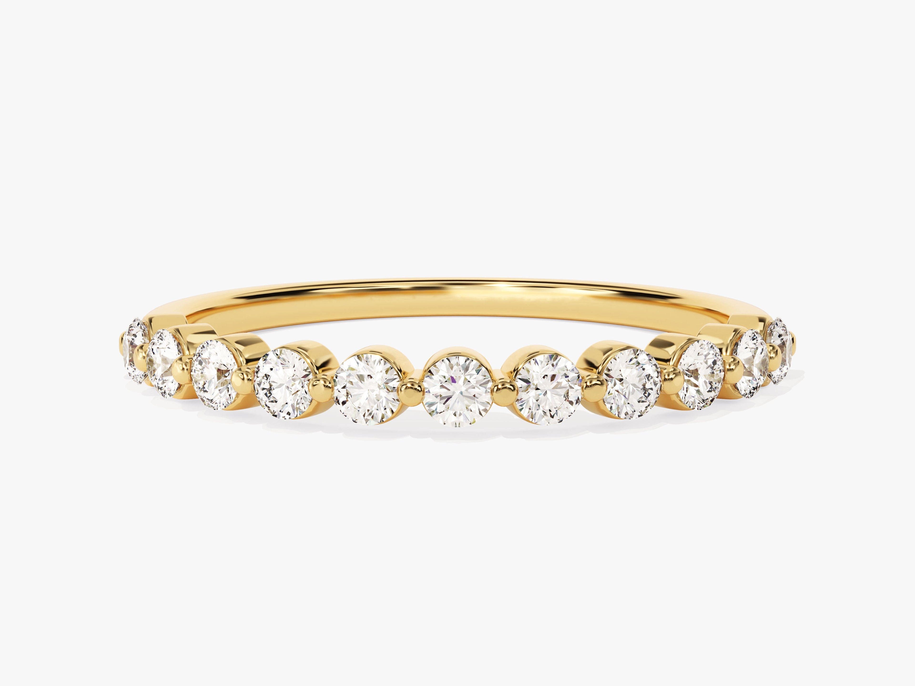 Floating Eleven Stone Anniversary Band (0.55 CT TW)