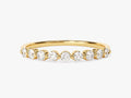 Floating Nine Stone Anniversary Band (0.45 CT TW)