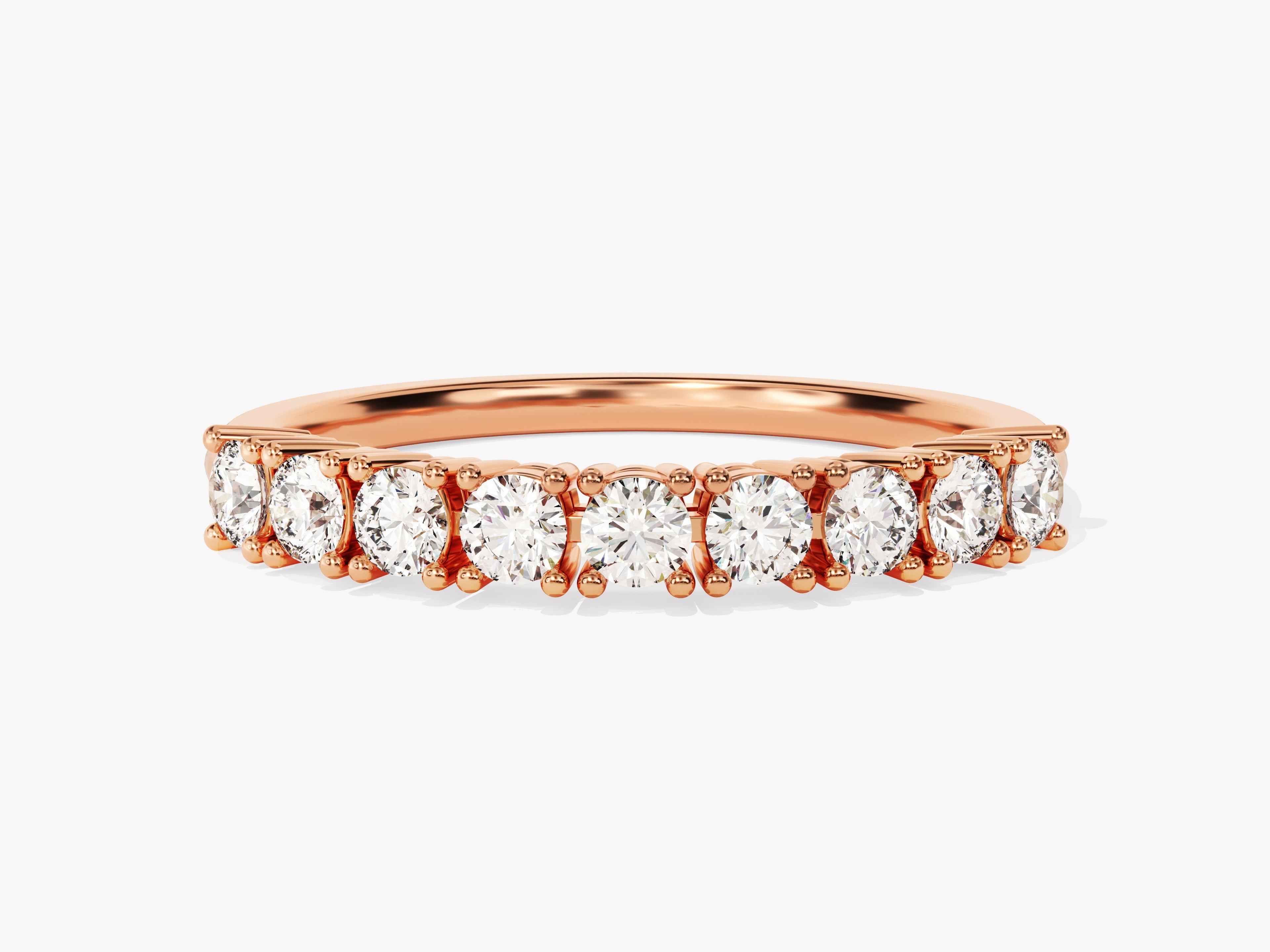Nine Stone Basket Anniversary Band (0.45 CT TW)